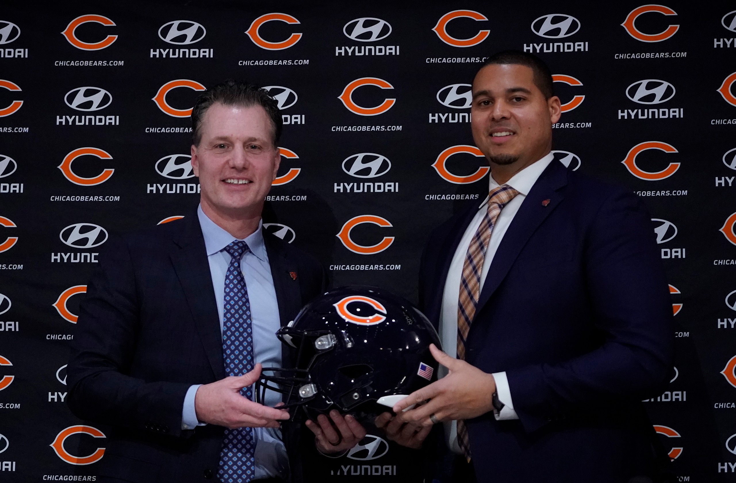 NFL: Chicago Bears-Head Coach Matt Eberflus Press Conference