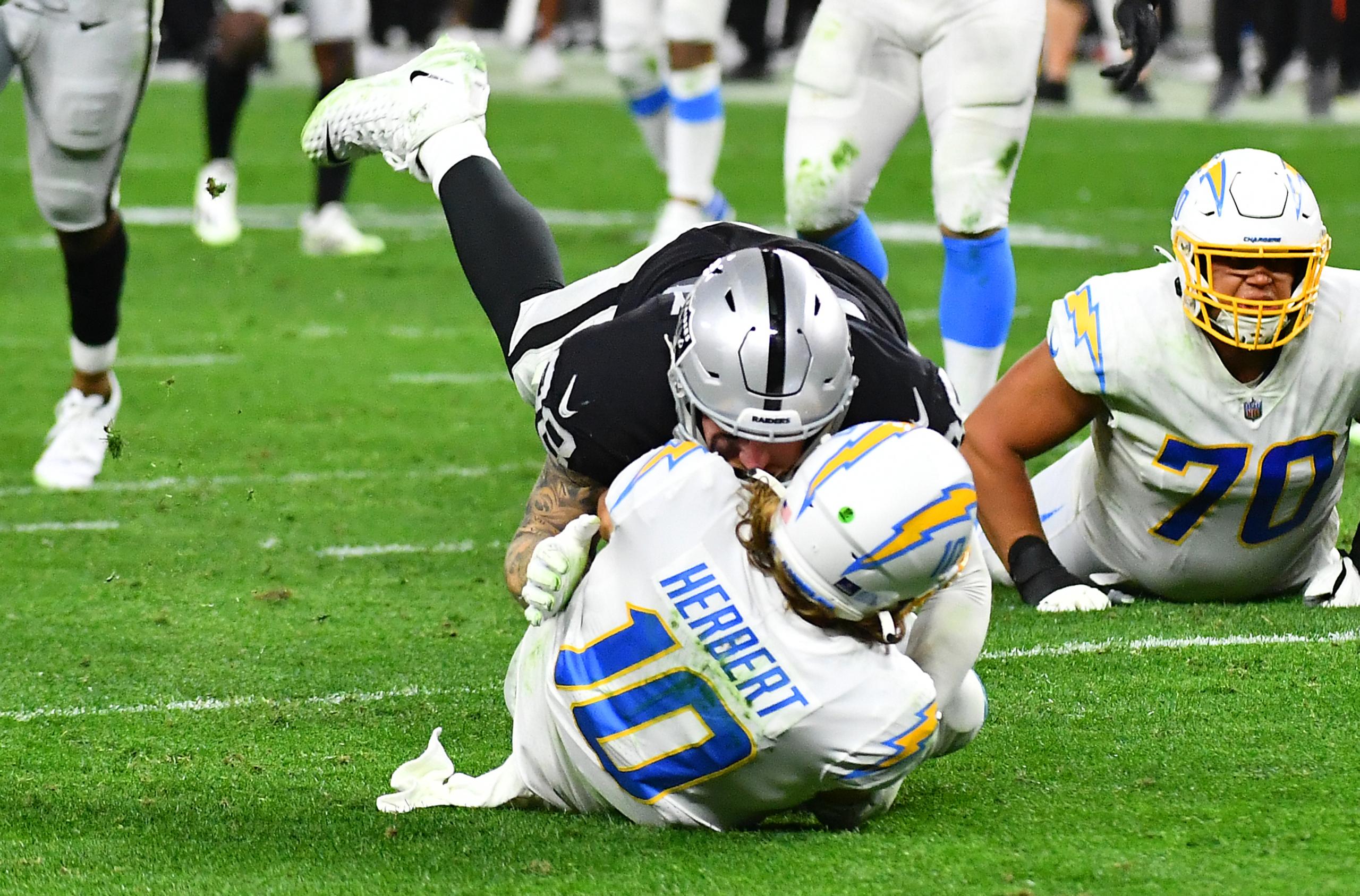 NFL: Los Angeles Chargers at Las Vegas Raiders