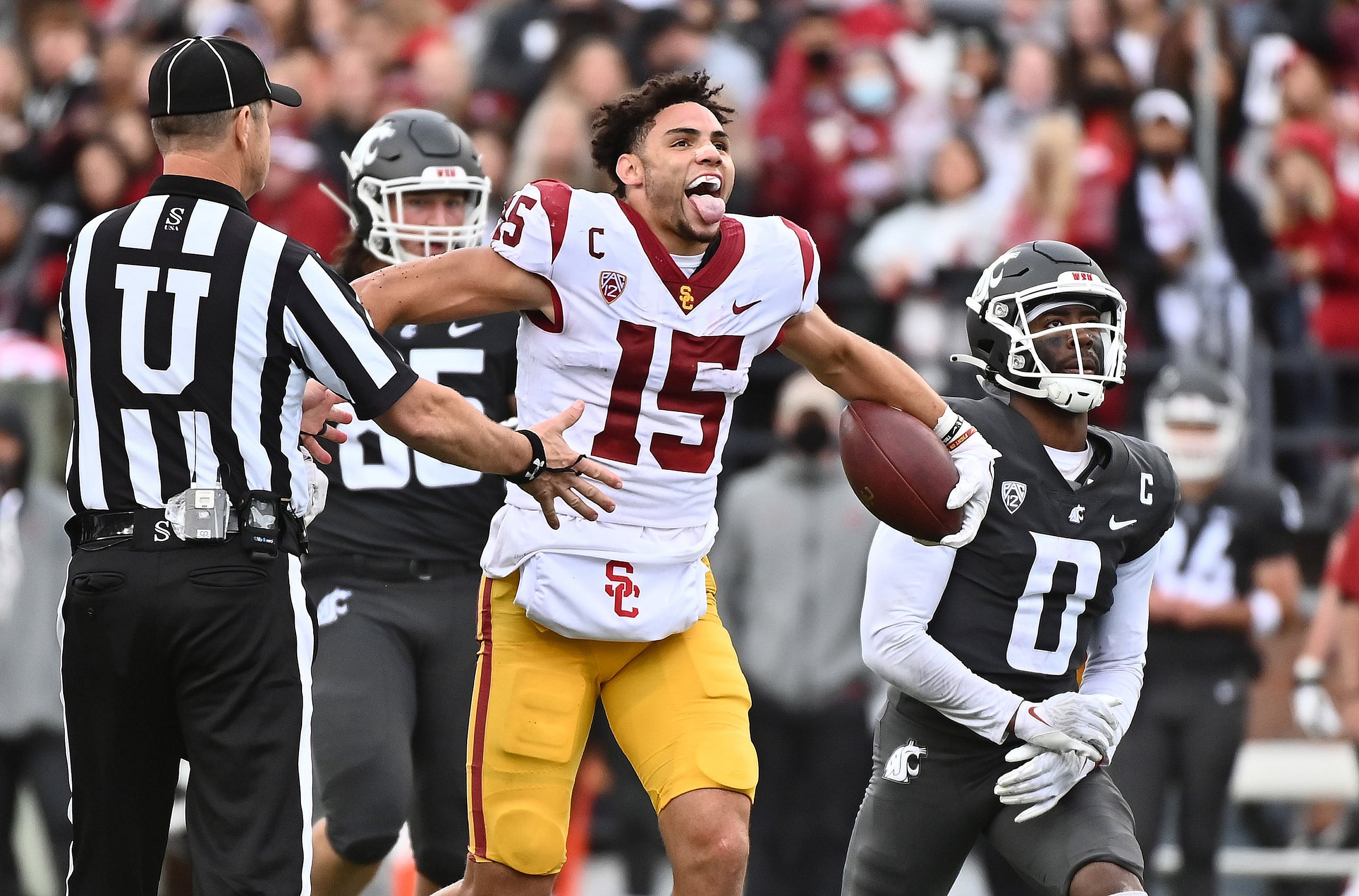 NCAA Football: Southern California at Washington State