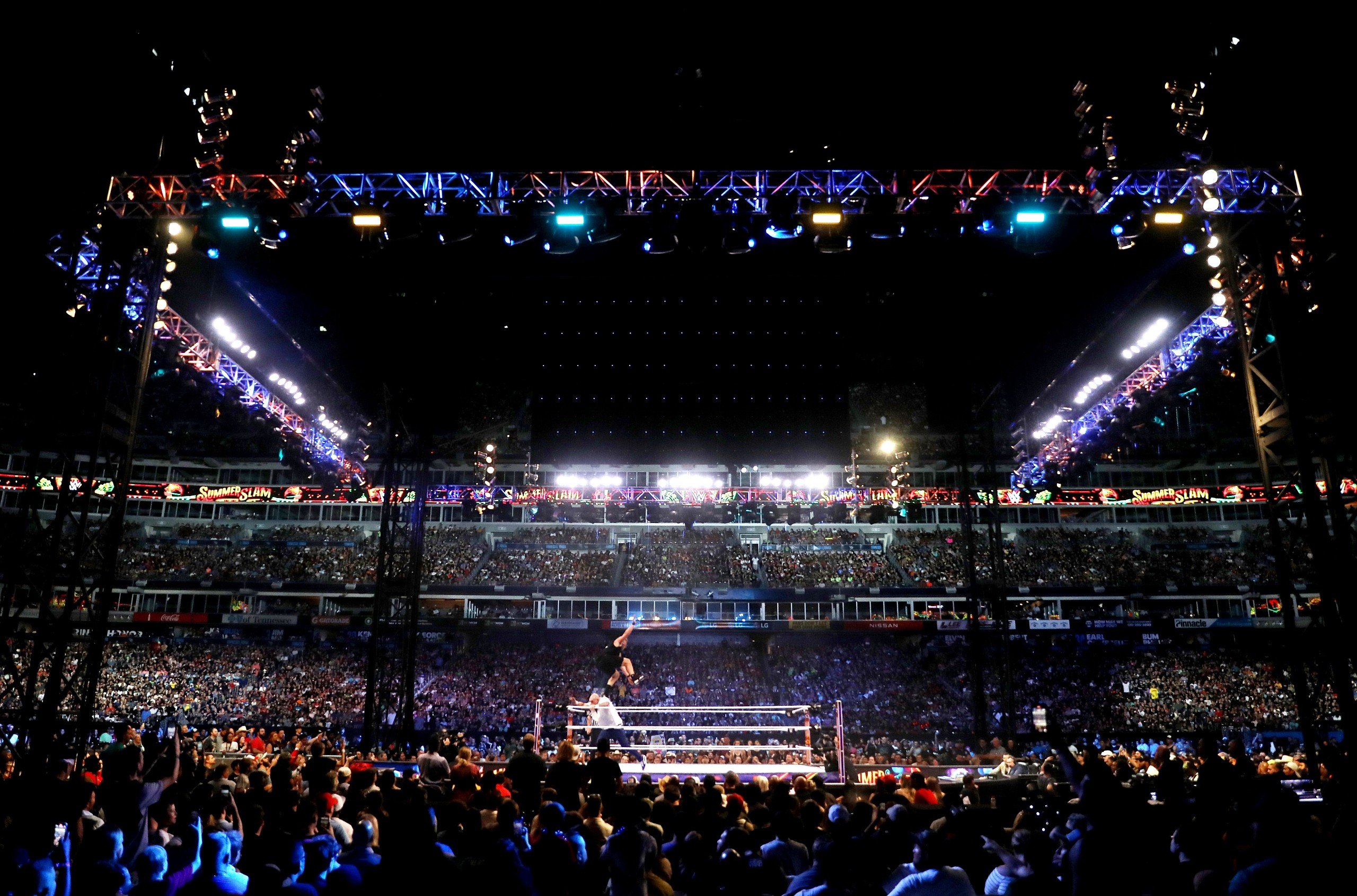 wwe. las vegas raiders