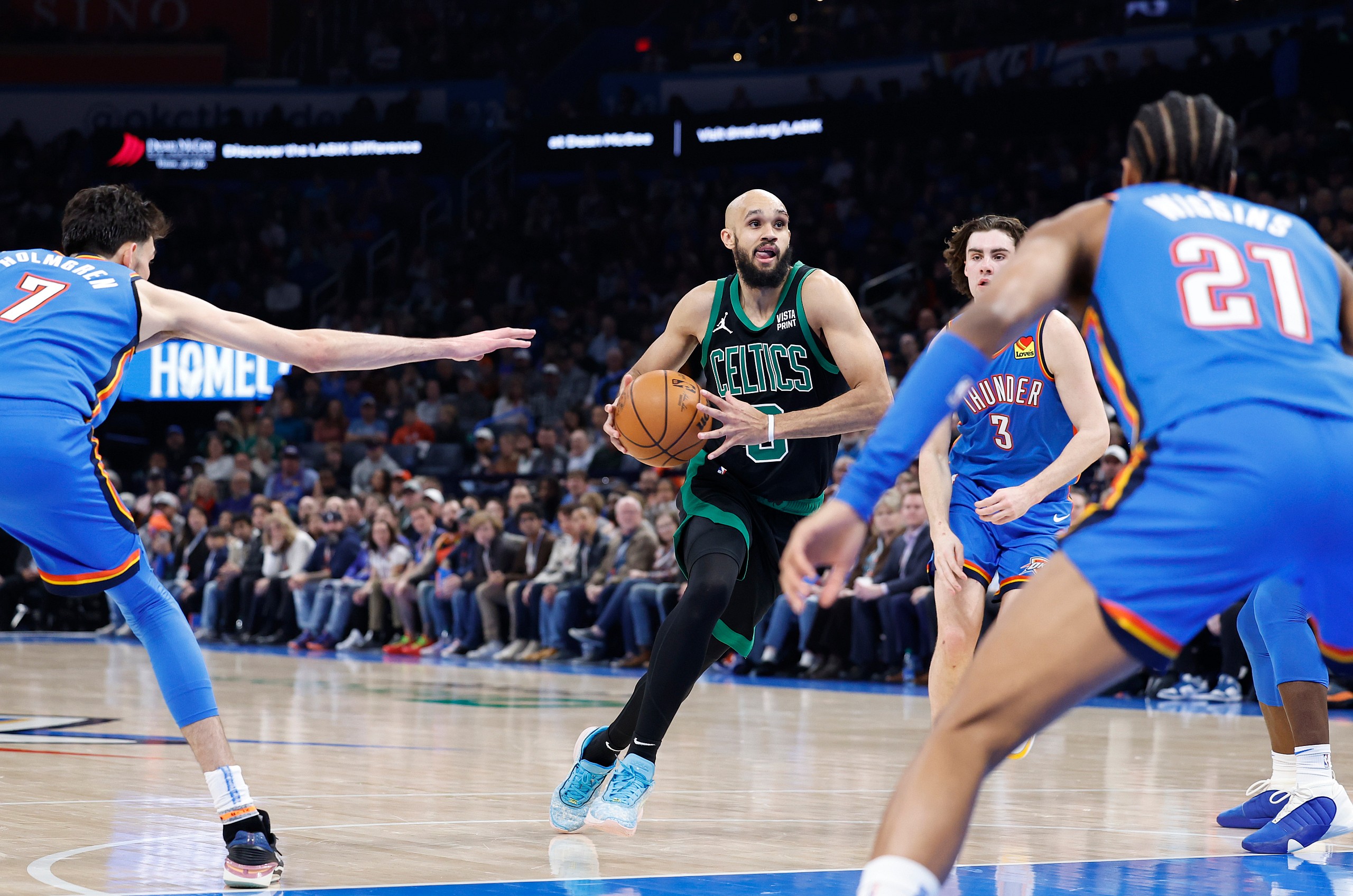 NBA: Boston Celtics at Oklahoma City Thunder