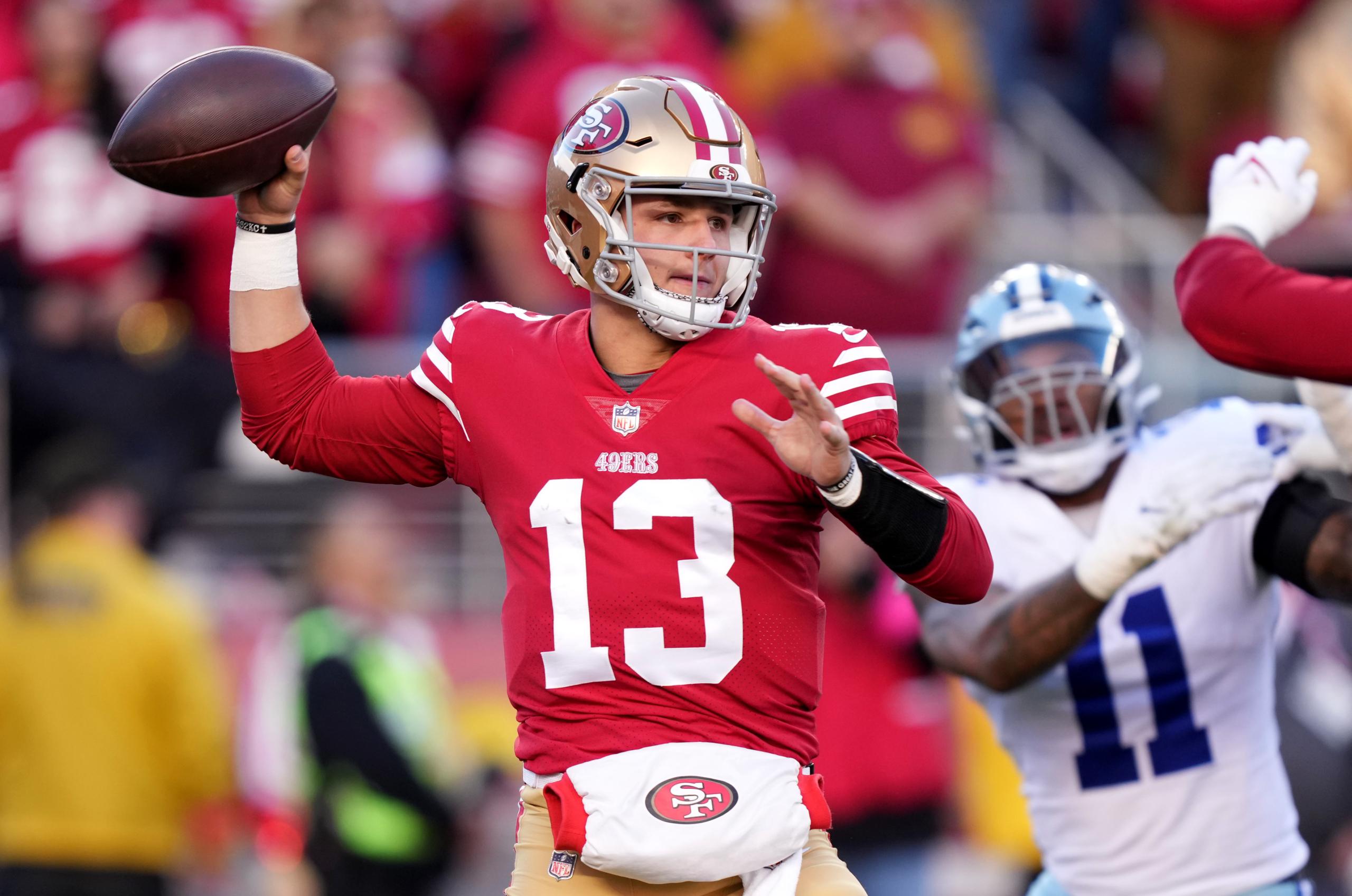brock purdy vs joe montana