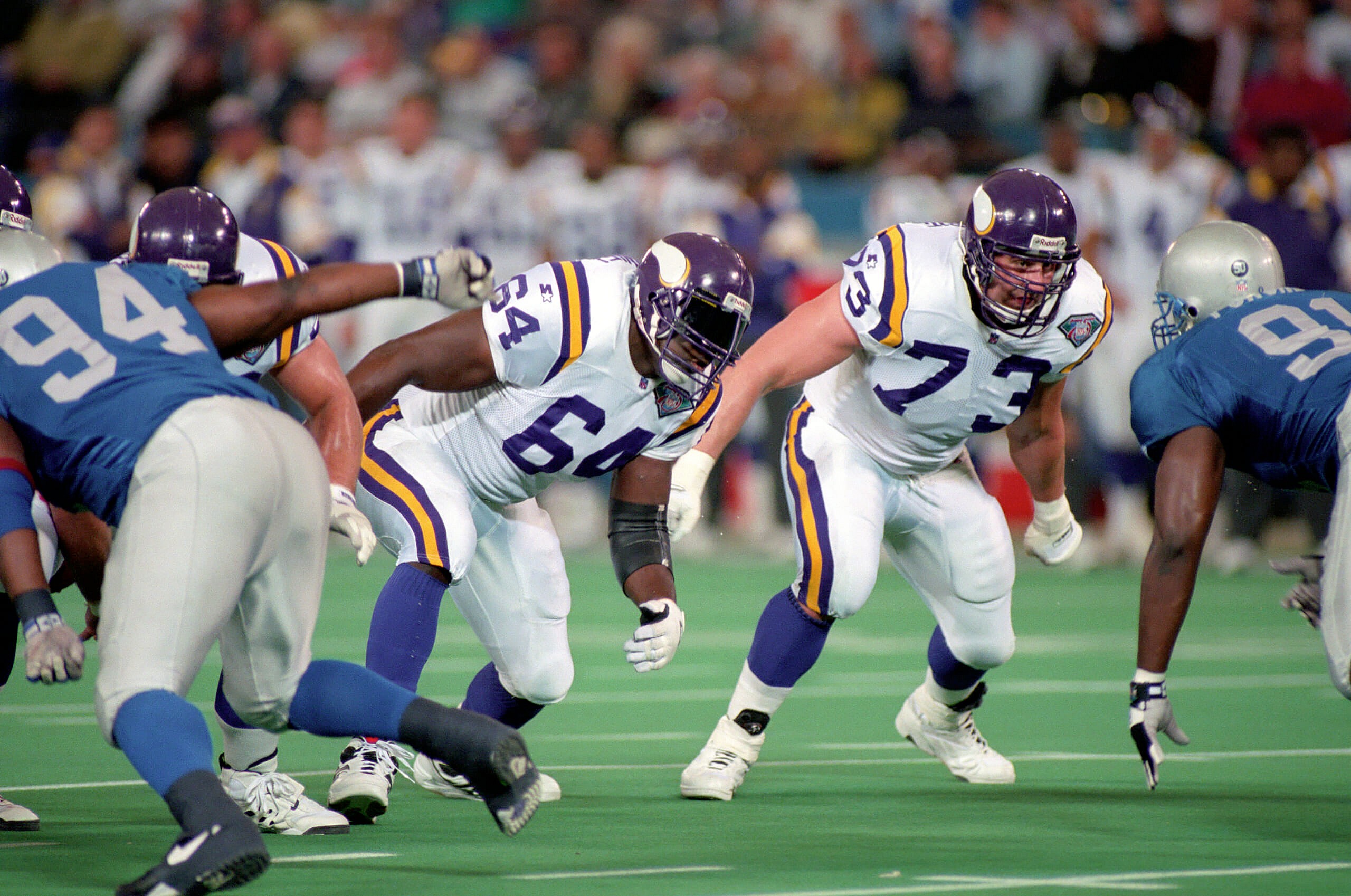 Minnesota Vikings guard Randall McDaniel