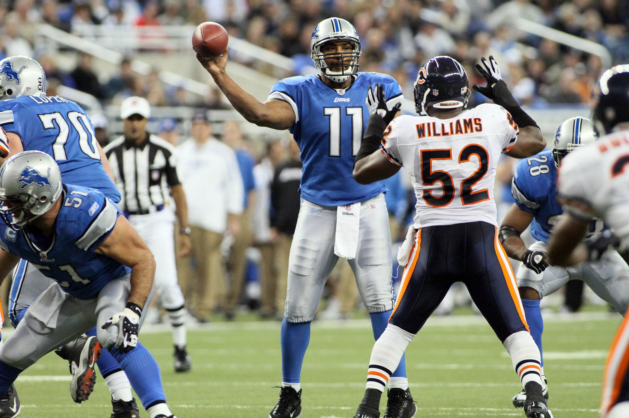 NFL: Chicago Bears at Detroit Lions
