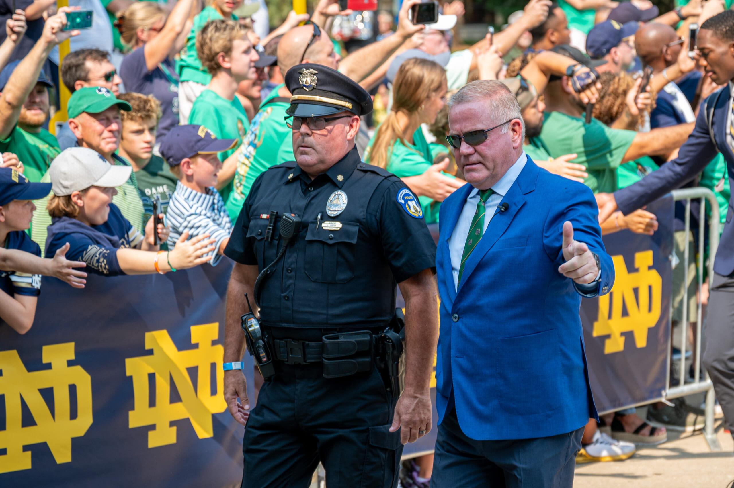 NCAA Football: Toledo at Notre Dame