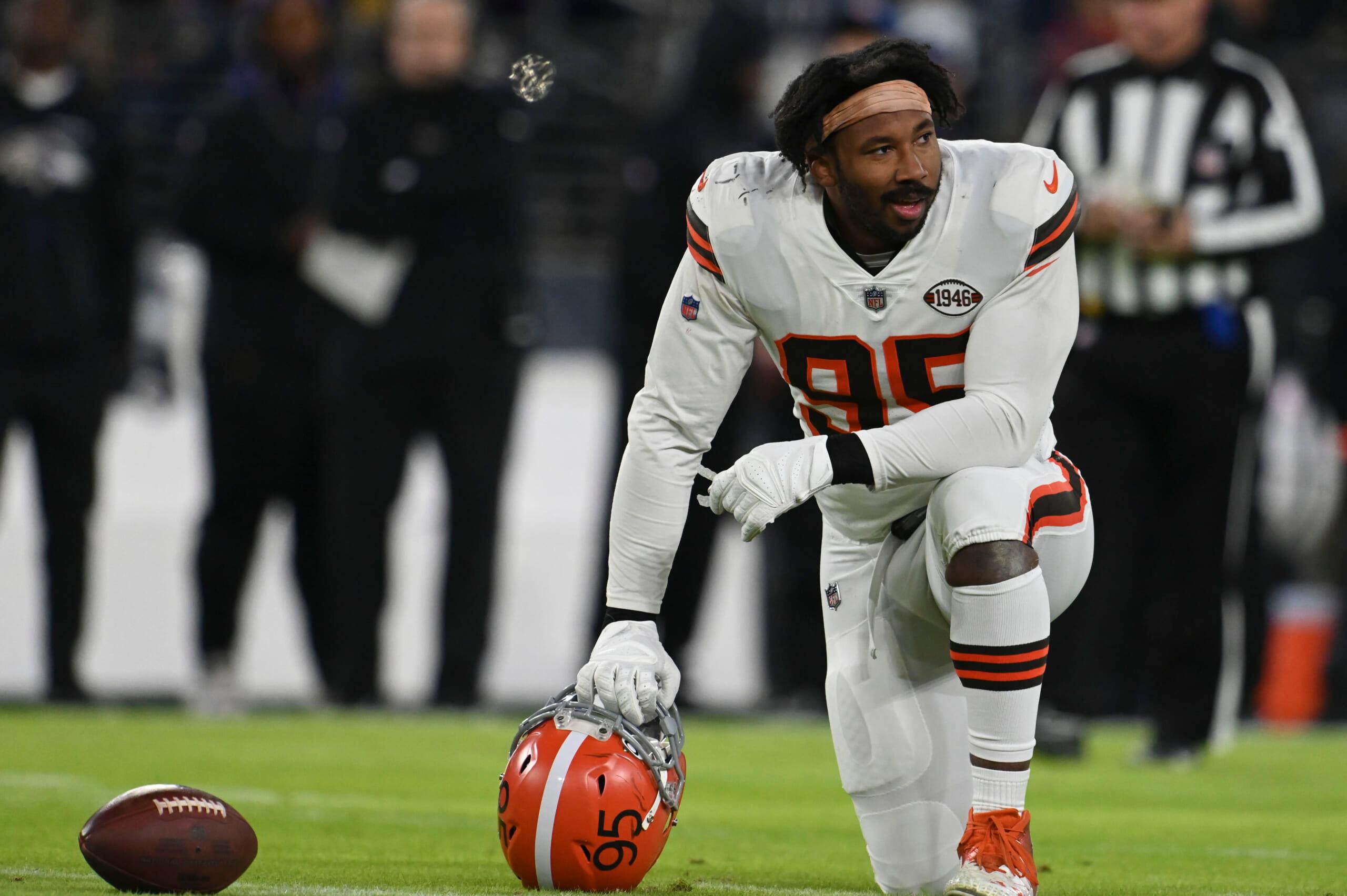 Myles Garrett blasts NFL's COVID-19 procedures