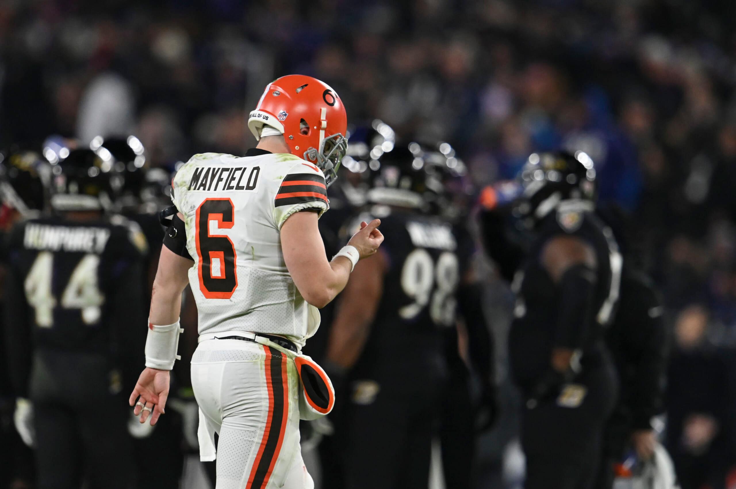 NFL: Cleveland Browns at Baltimore Ravens