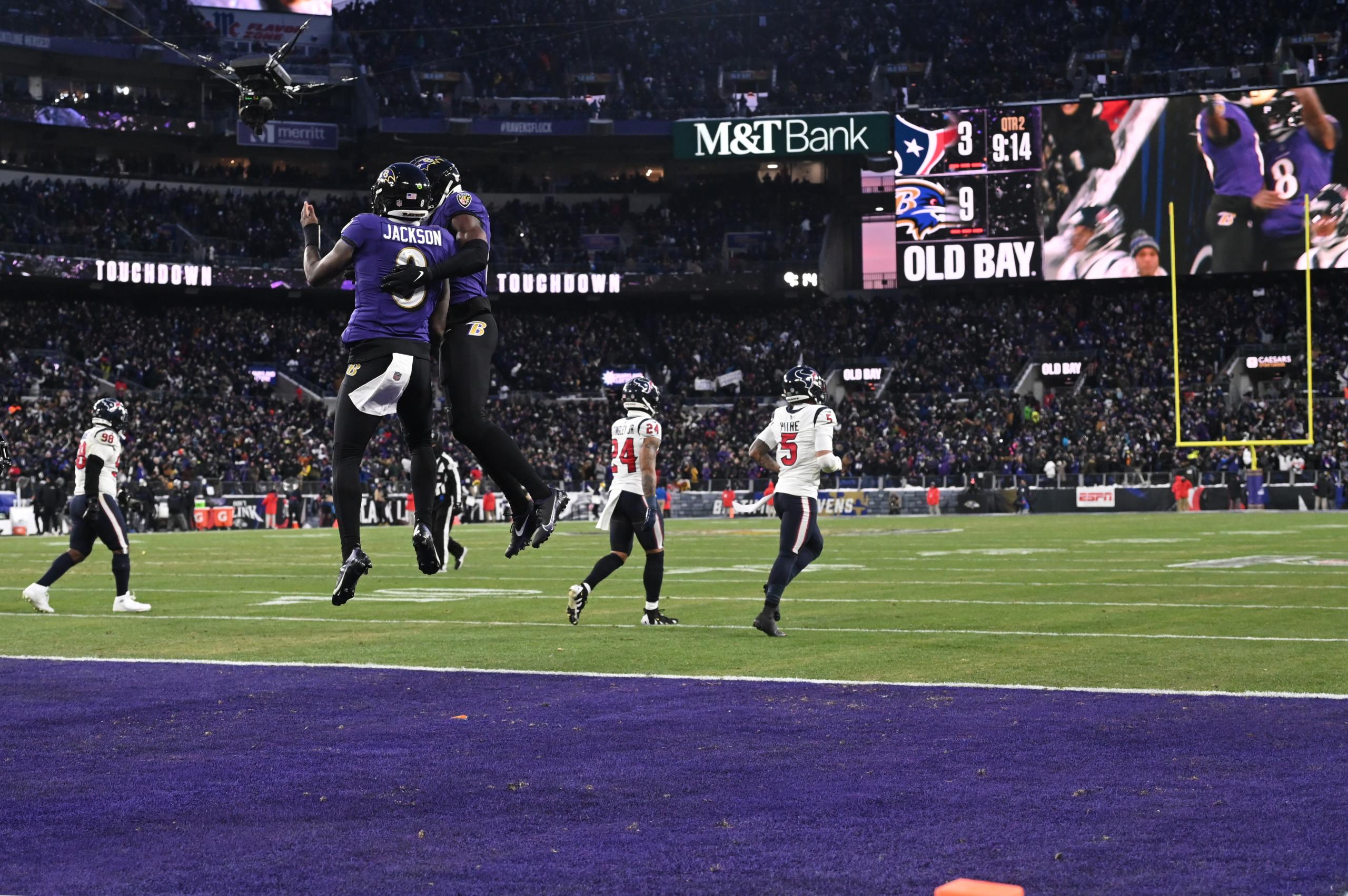 NFL: AFC Divisional Round-Houston Texans at Baltimore Ravens