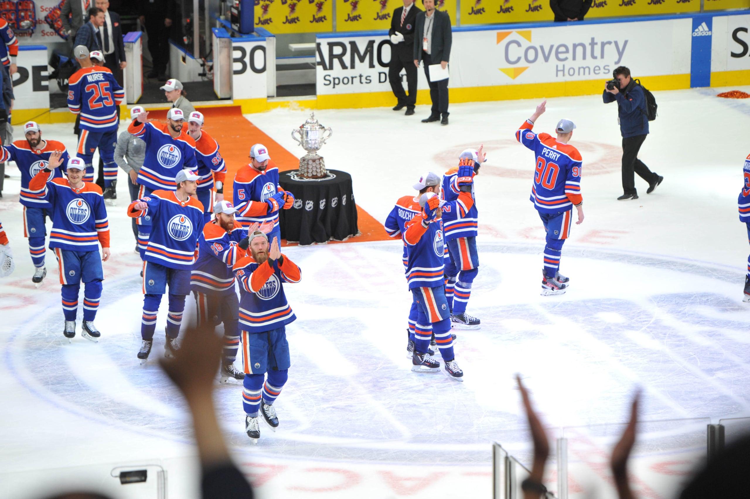 NHL: Stanley Cup Playoffs-Dallas Stars at Edmonton Oilers