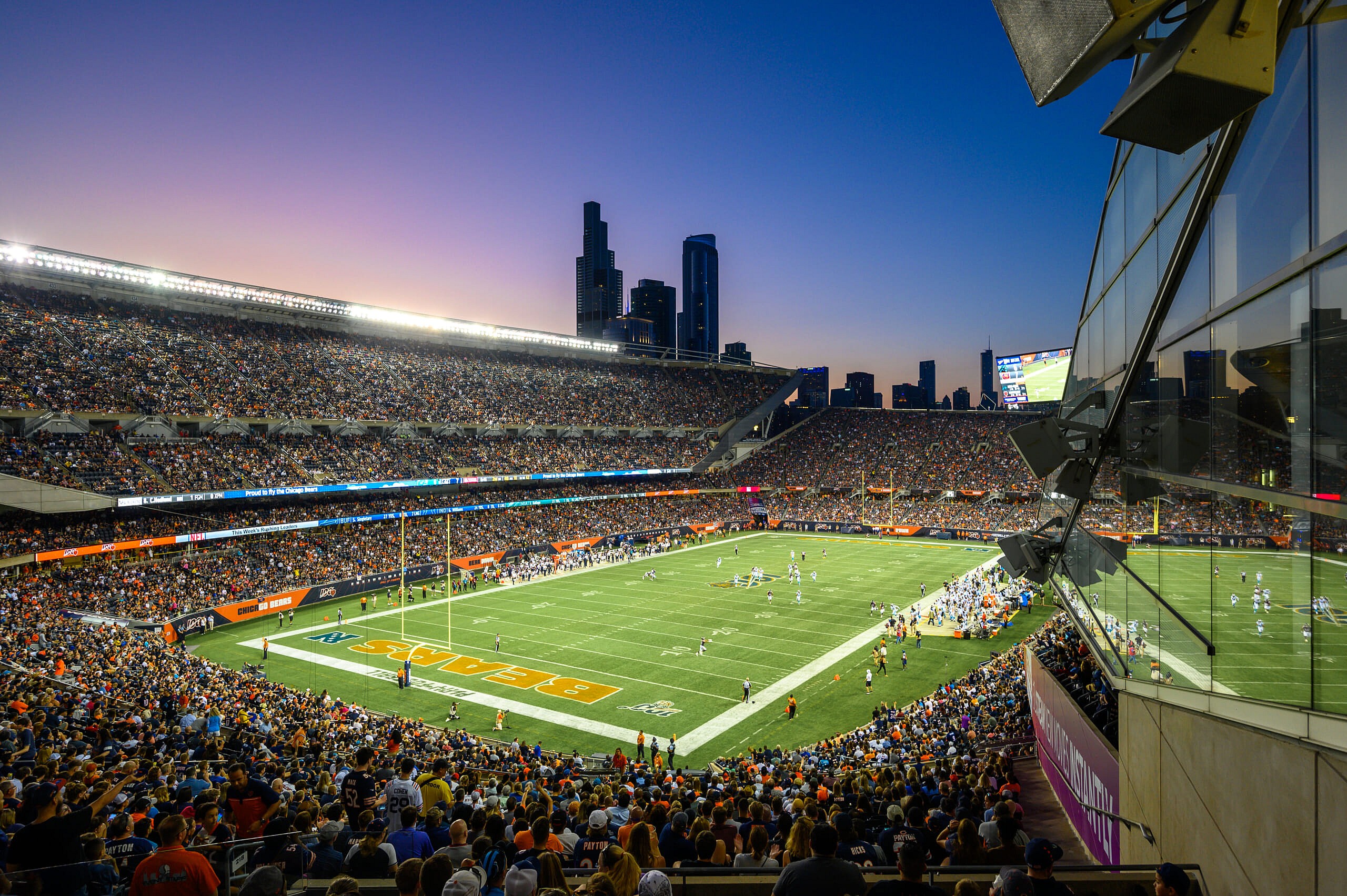 chicago bears, soldier field
