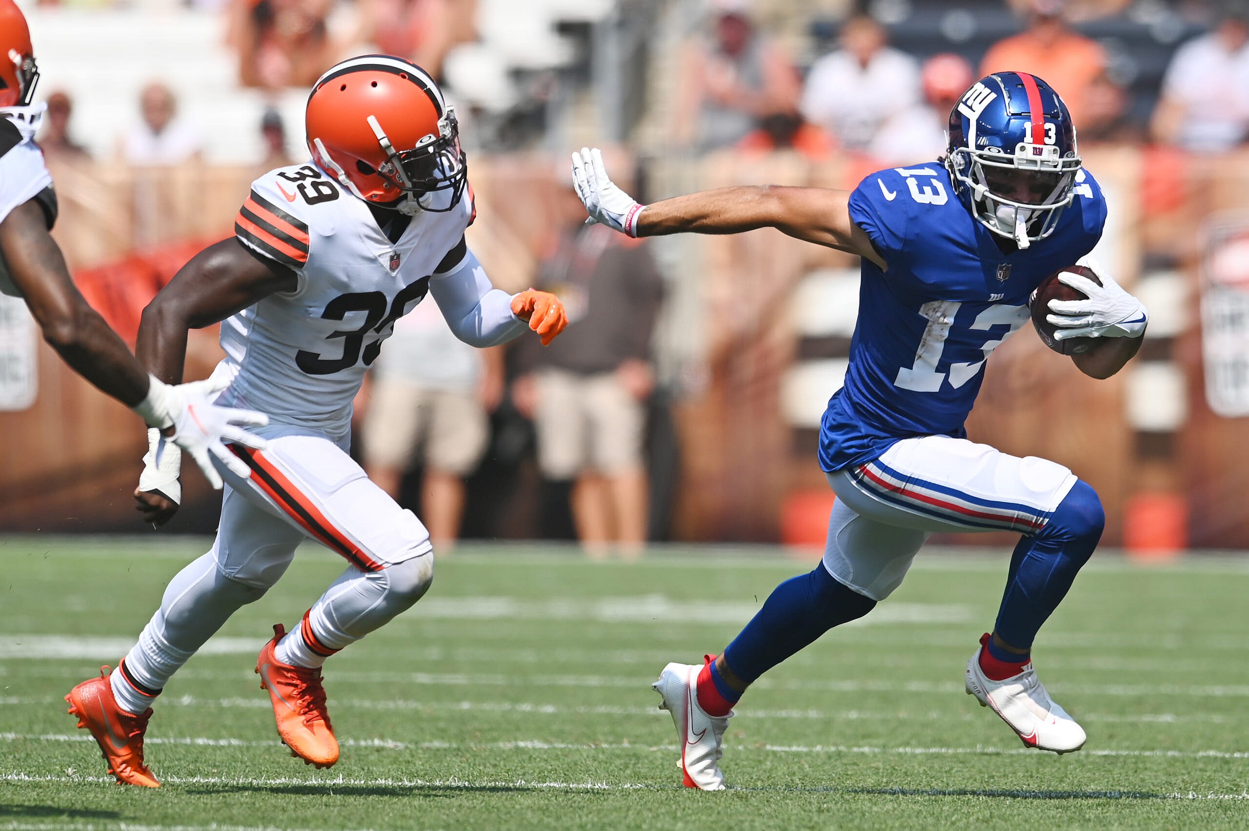 nfl preseason: new york giants' dante pettis