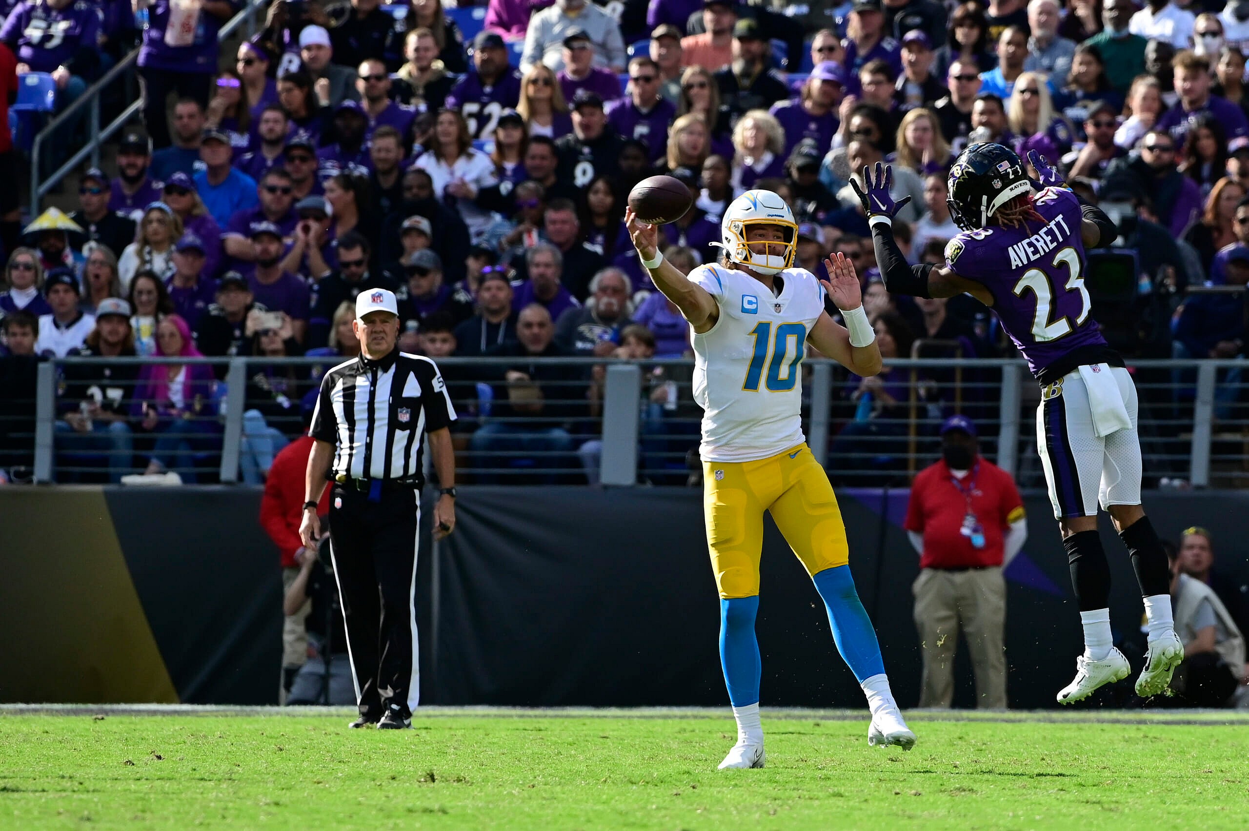 NFL: Los Angeles Chargers at Baltimore Ravens