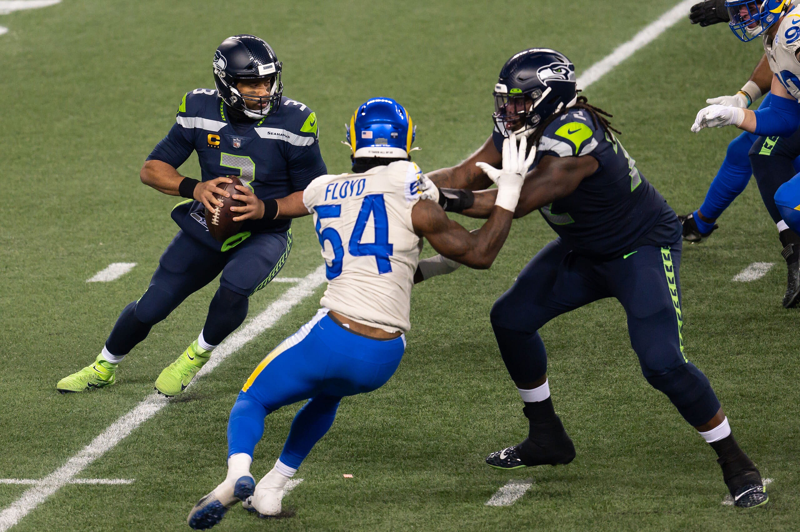 NFL: NFC Wild Card Round-Los Angeles Rams at Seattle Seahawks