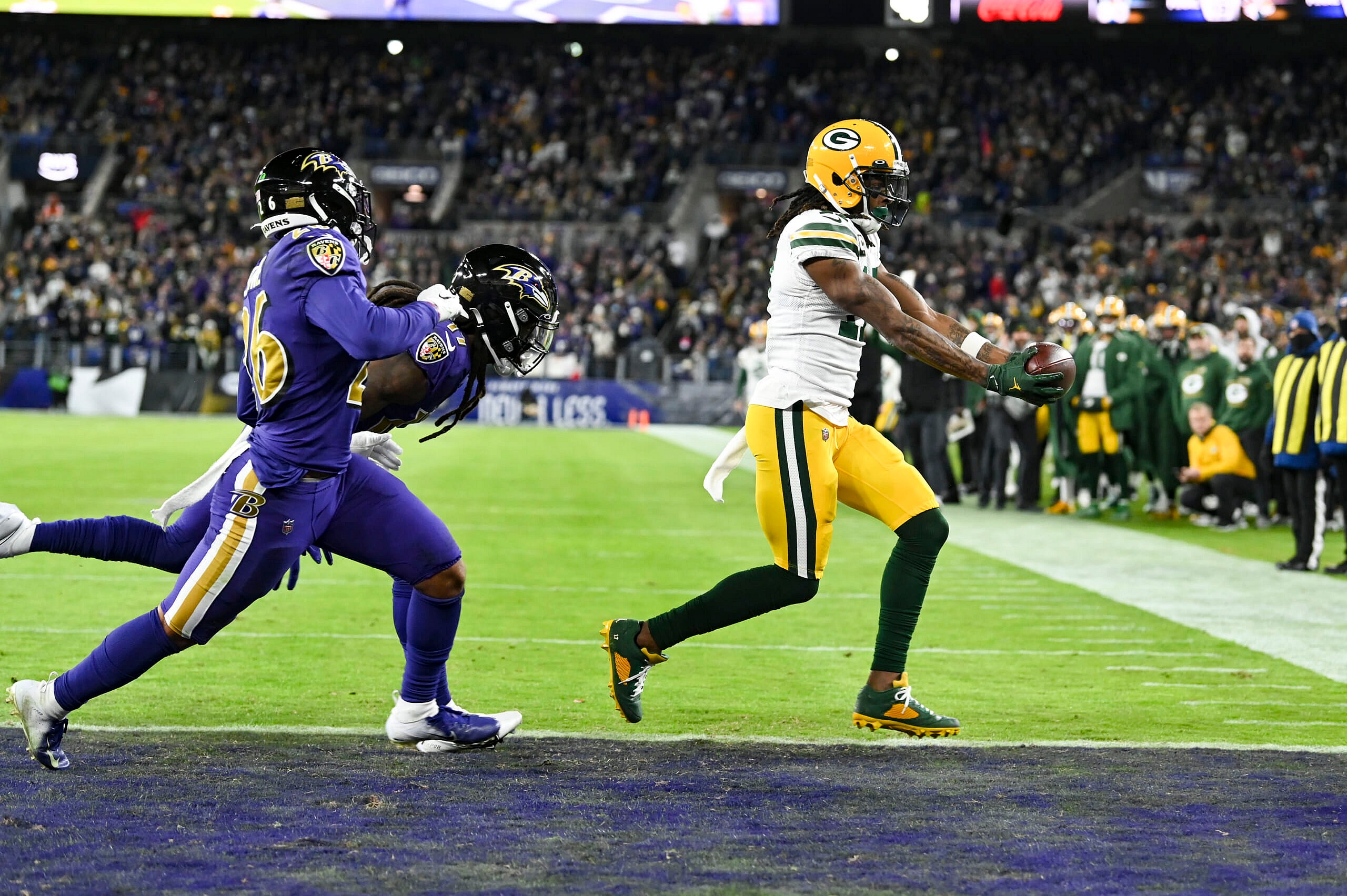 NFL: Green Bay Packers at Baltimore Ravens