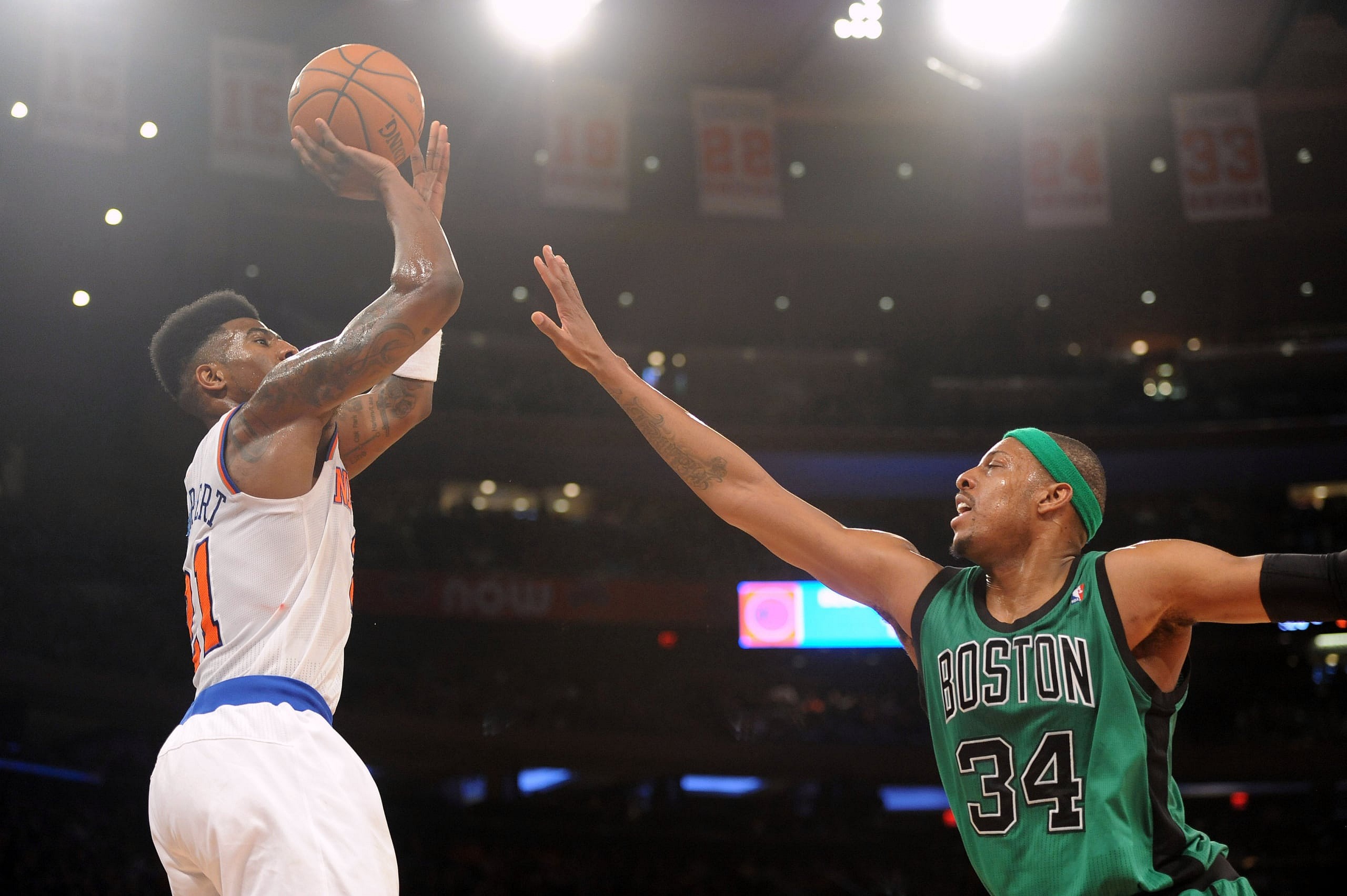 NBA: Boston Celtics at New York Knicks