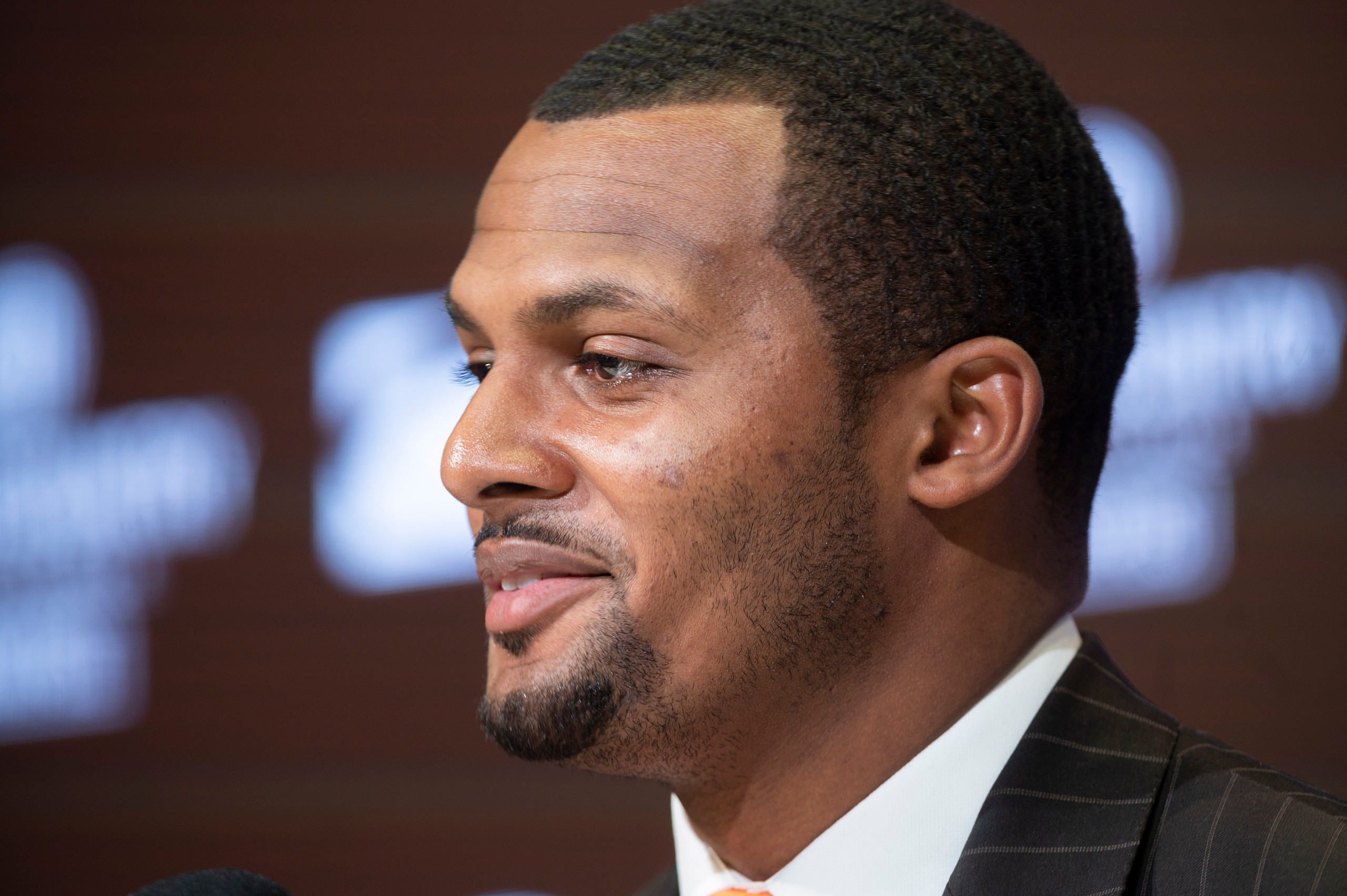 NFL: Cleveland Browns-Deshaun Watson Press Conference