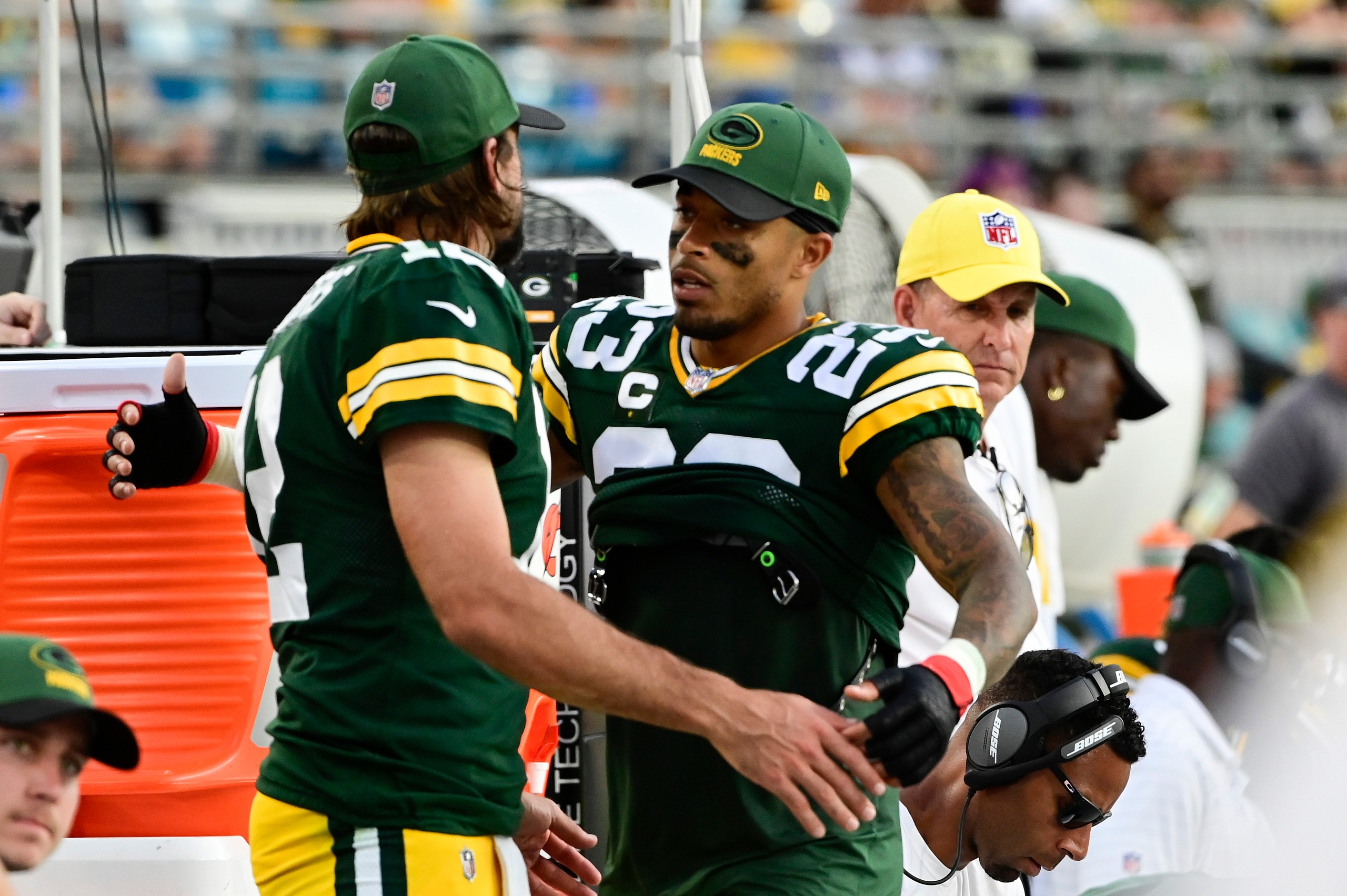 NFL: Green Bay Packers at New Orleans Saints