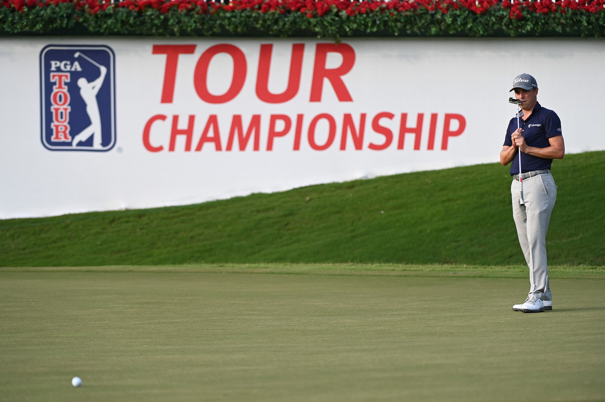 tour champinship: justin thomas