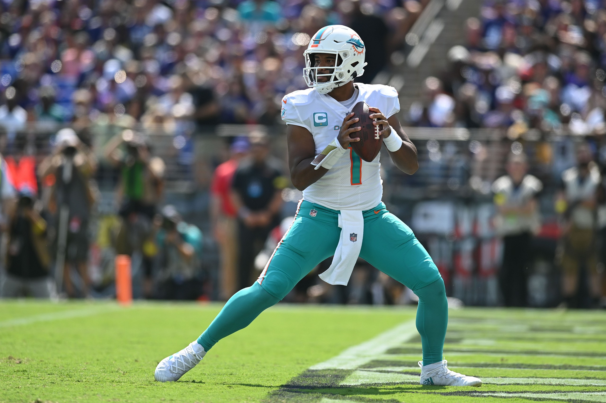 NFL: Miami Dolphins at Baltimore Ravens
