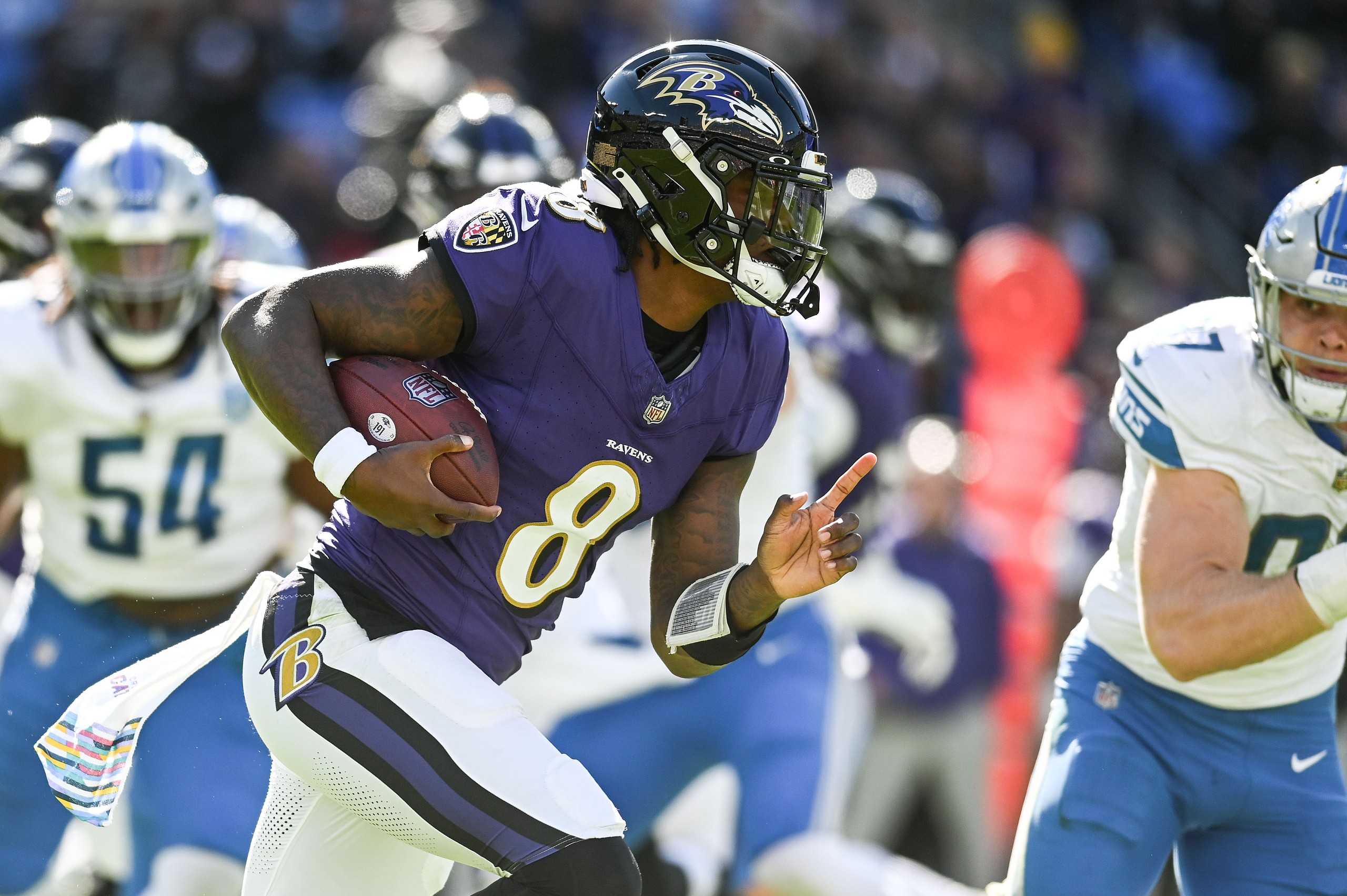 NFL: Detroit Lions at Baltimore Ravens