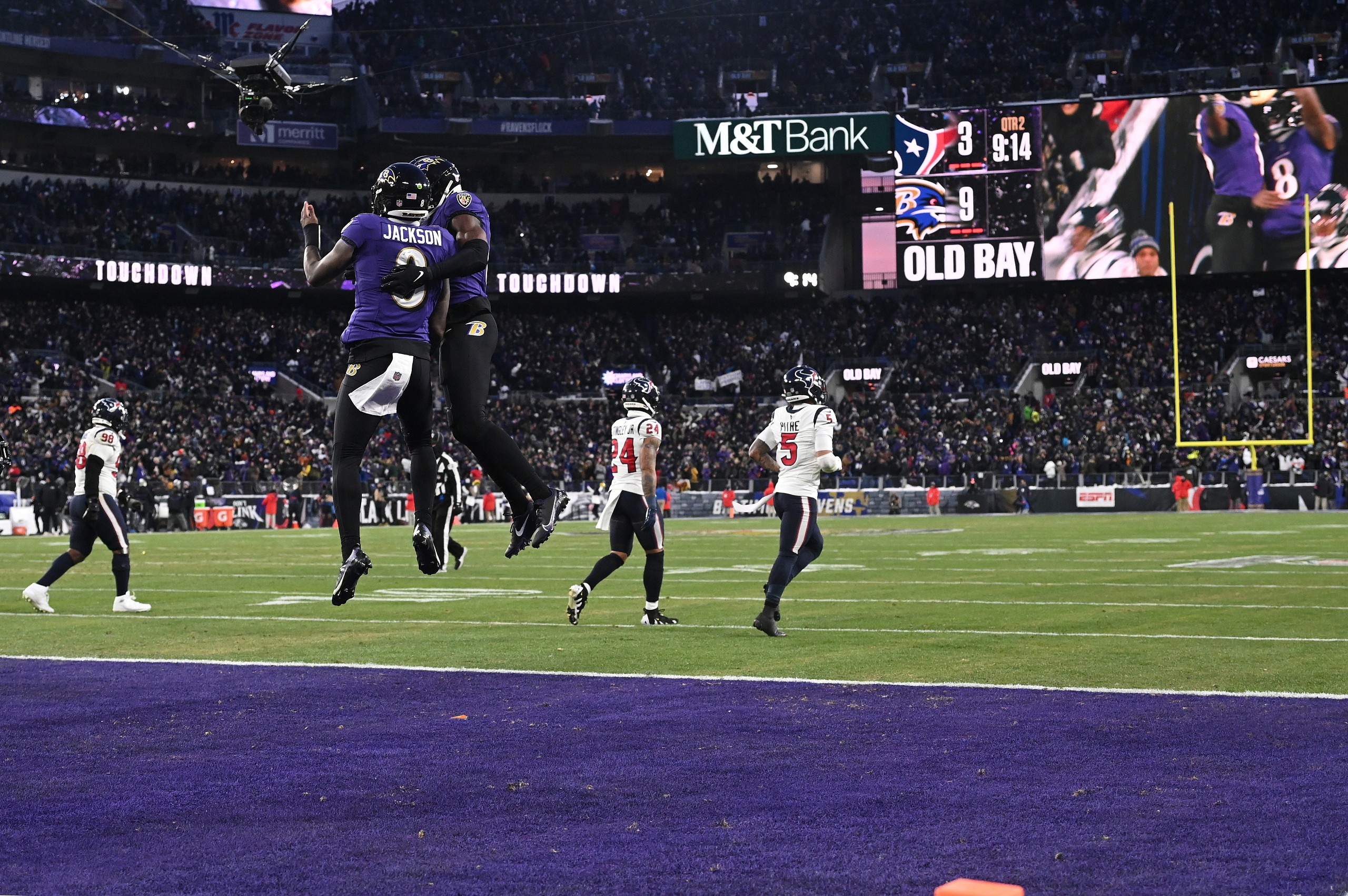 NFL: AFC Divisional Round-Houston Texans at Baltimore Ravens