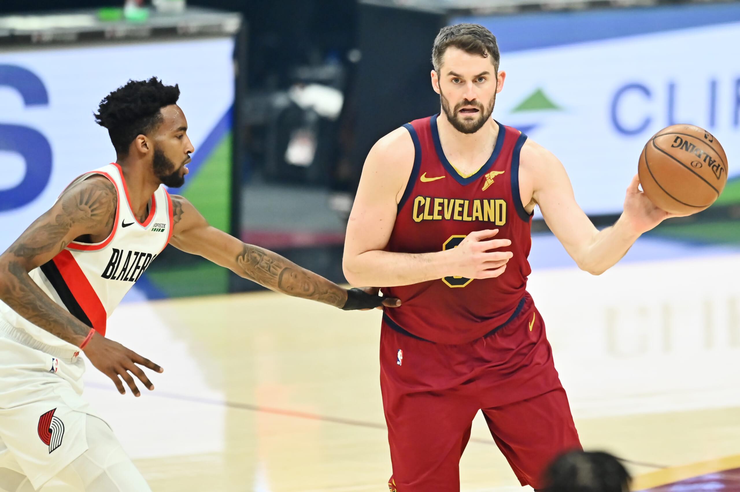 portland trail blazers to trade for kevin love?