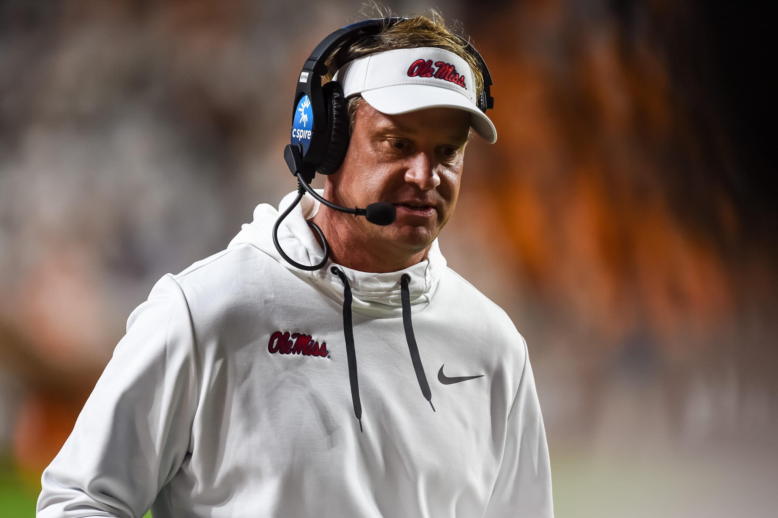 NCAA Football: Mississippi at Tennessee