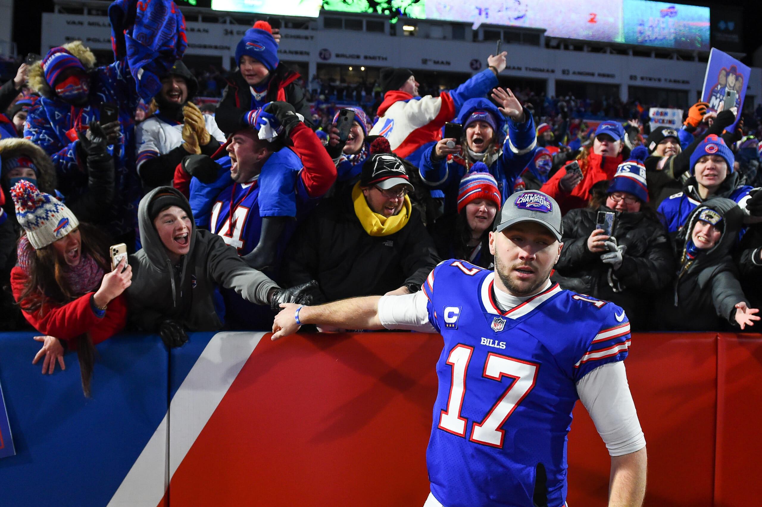ranking nfl quarterbacks: josh allen