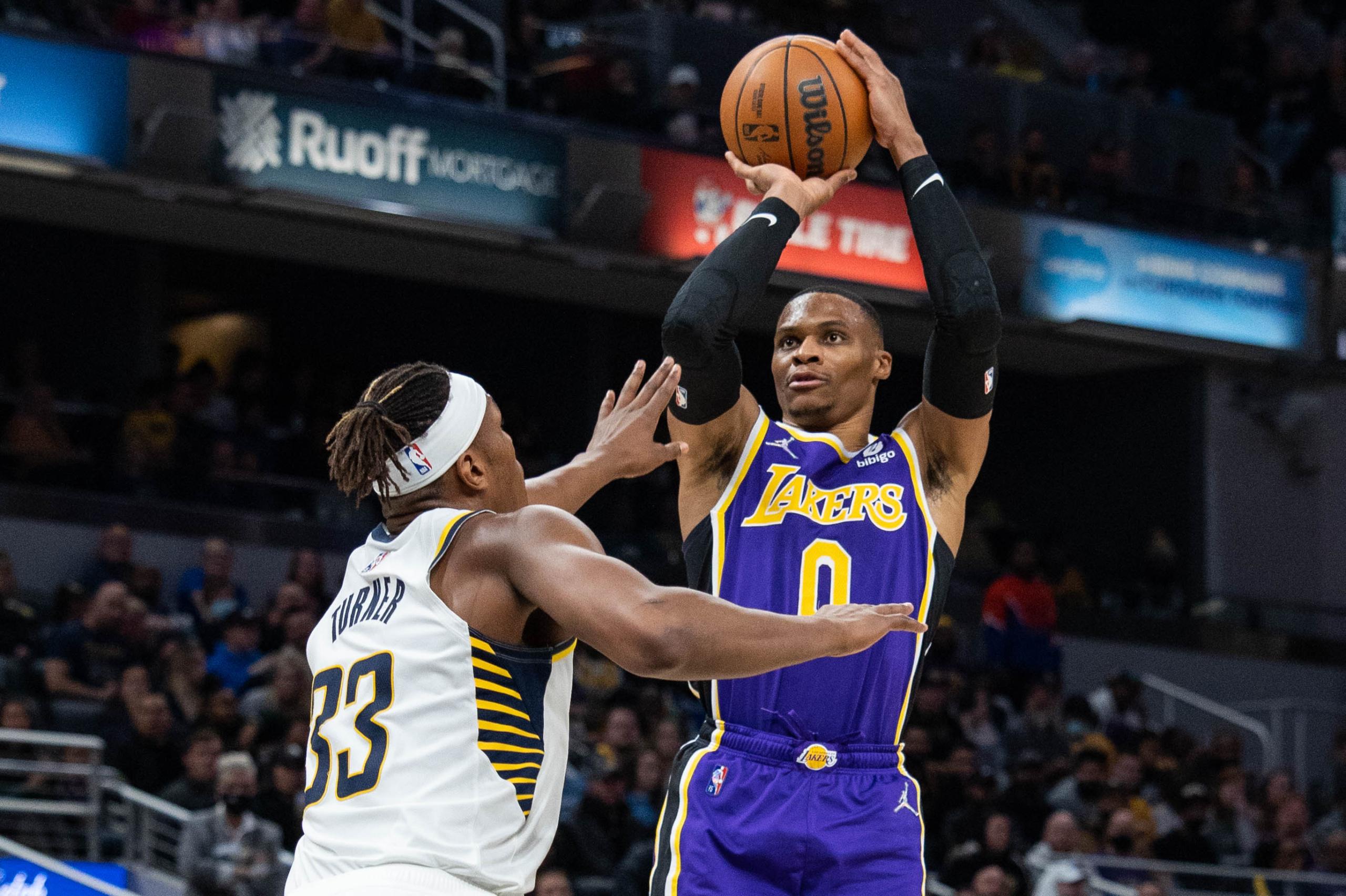 NBA: Los Angeles Lakers at Indiana Pacers