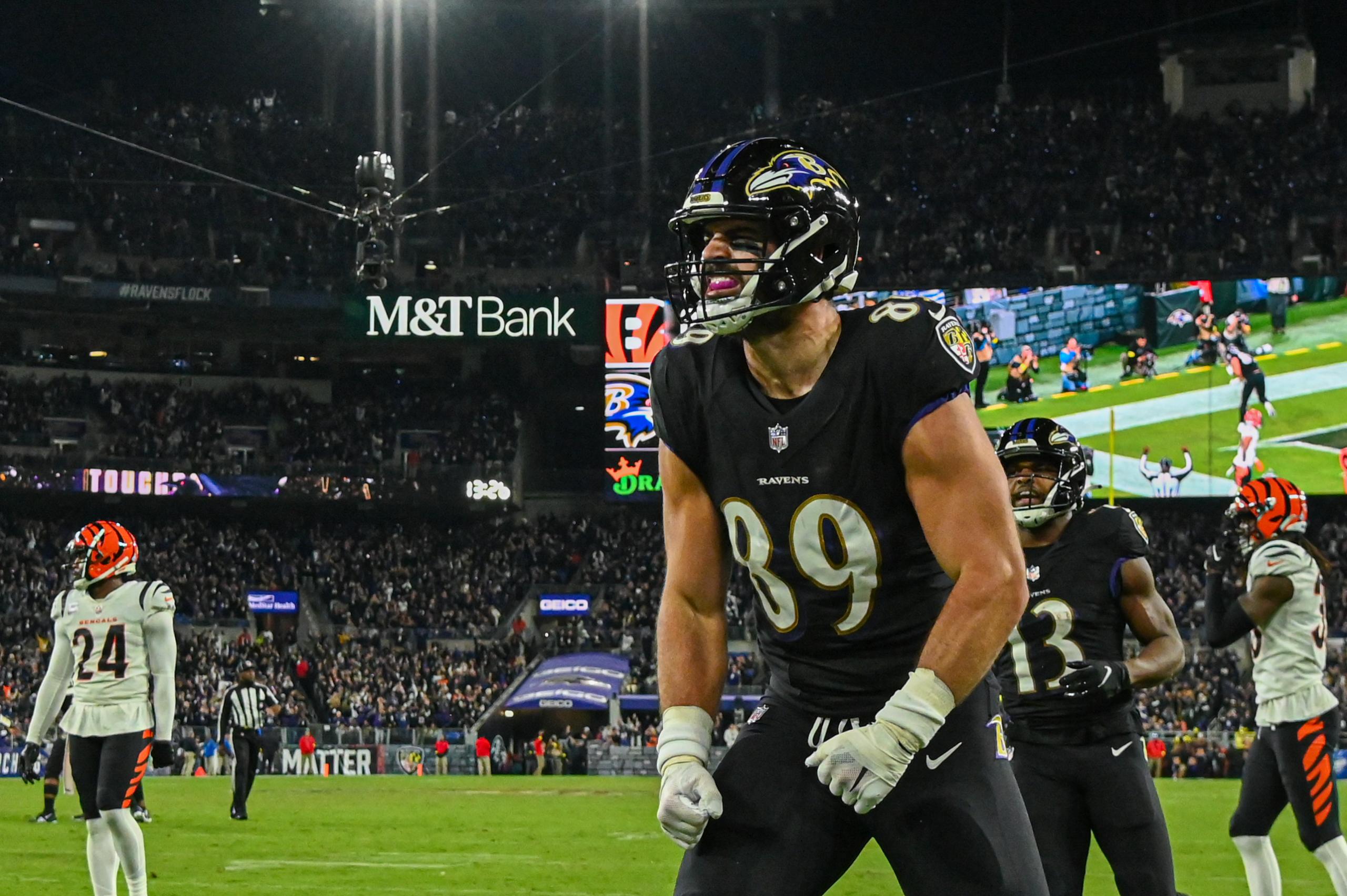 NFL: Cincinnati Bengals at Baltimore Ravens