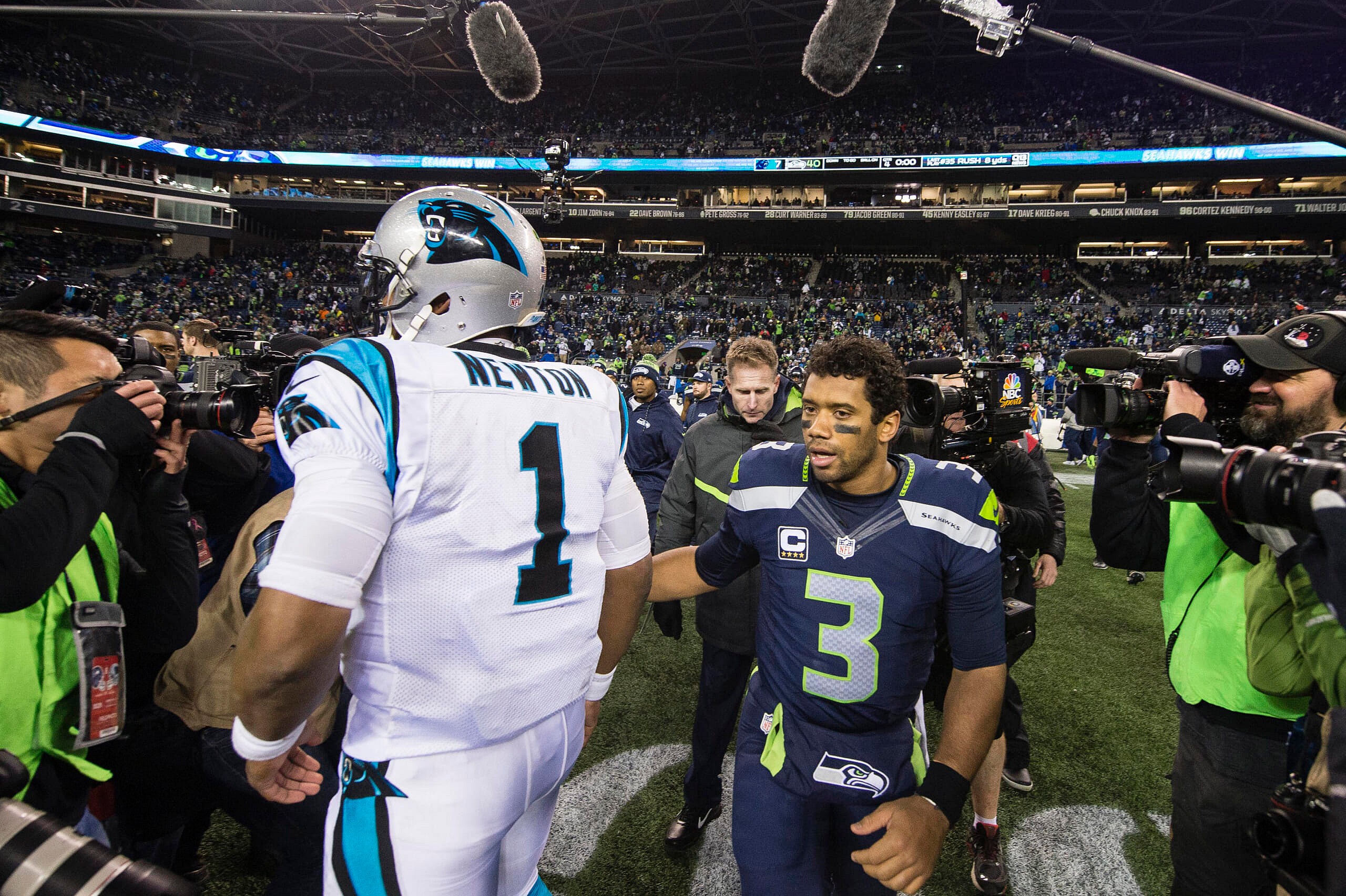 NFL: Carolina Panthers at Seattle Seahawks