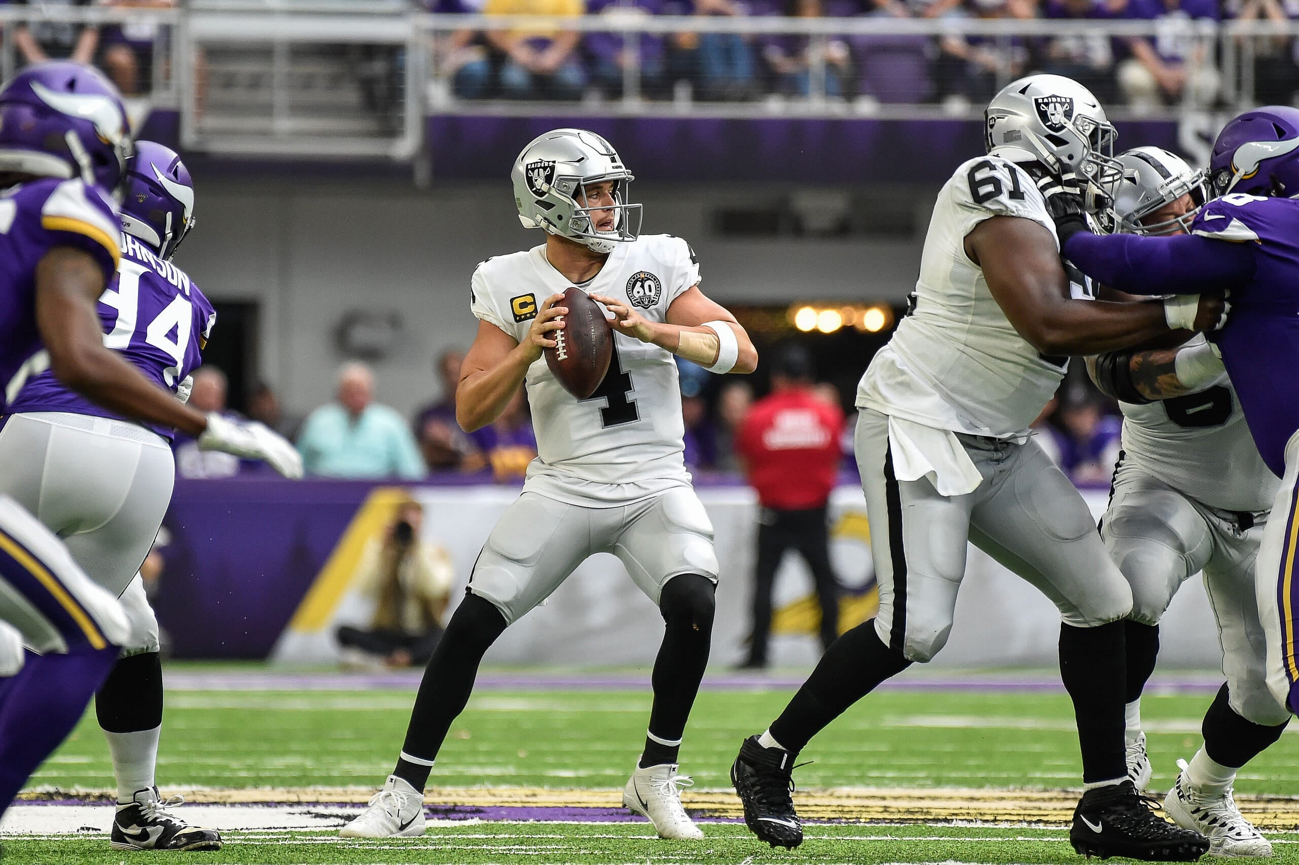 NFL: Oakland Raiders at Minnesota Vikings
