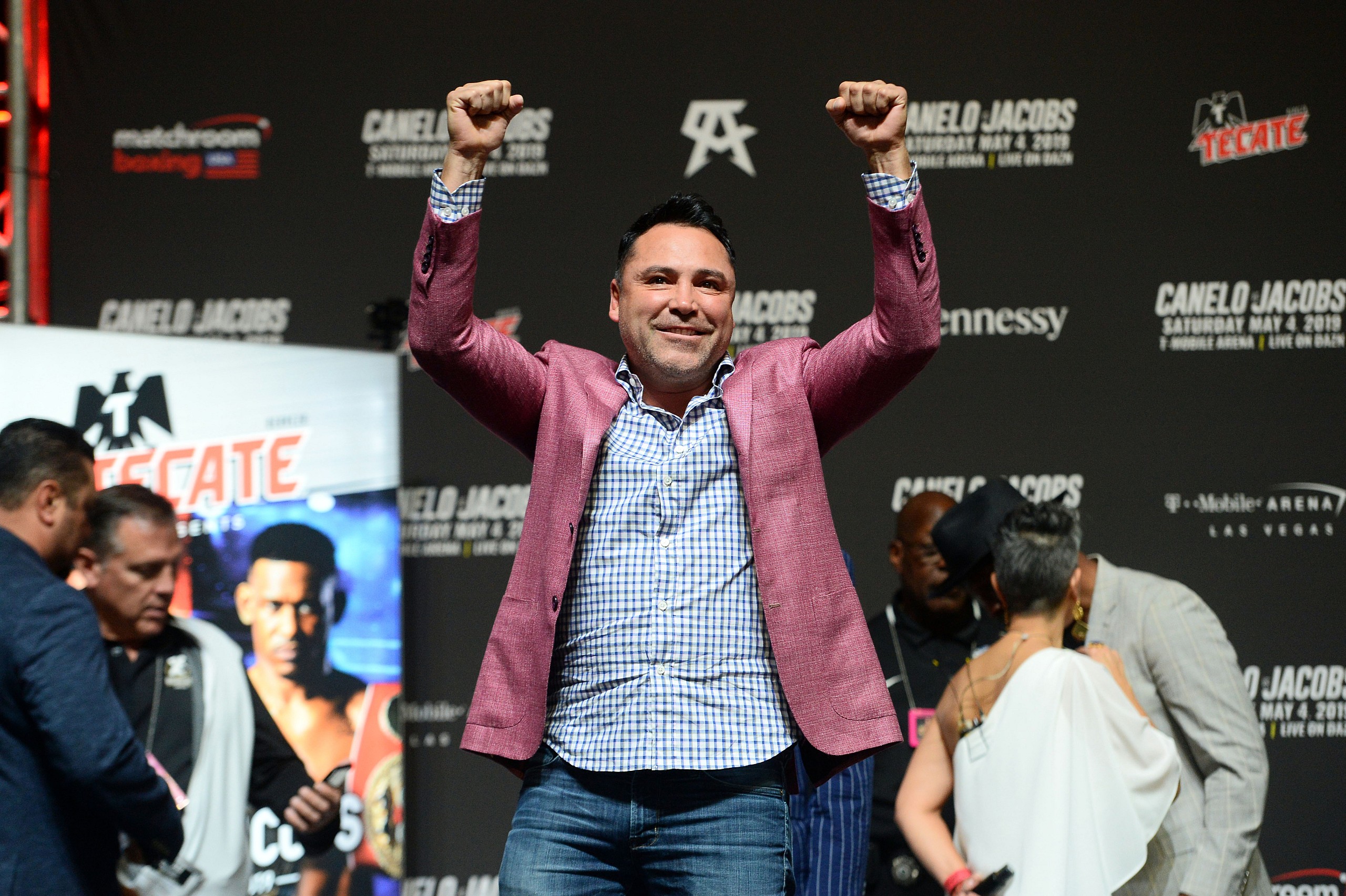 dana white, oscar de la hoya