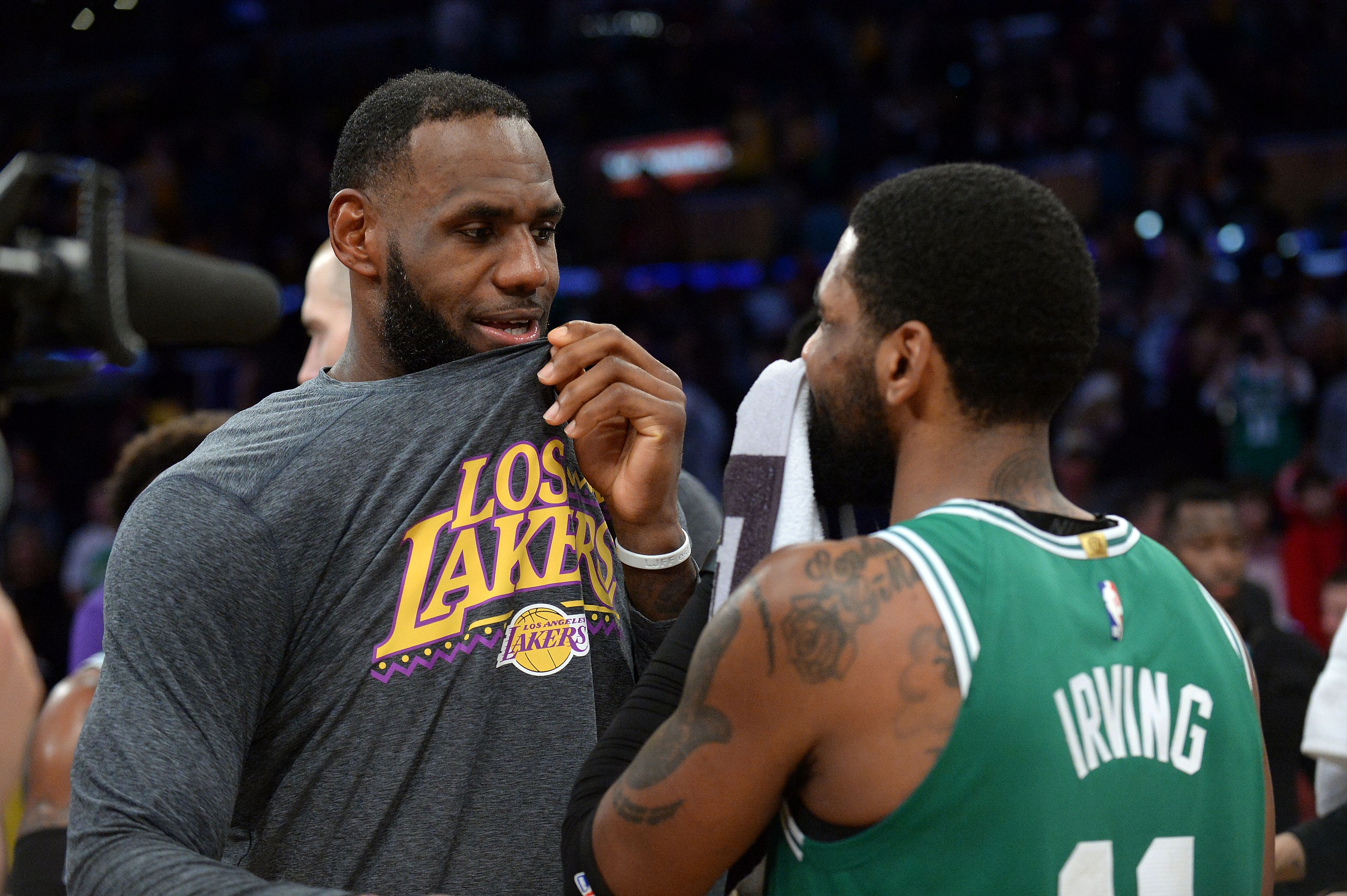 NBA: Boston Celtics at Los Angeles Lakers