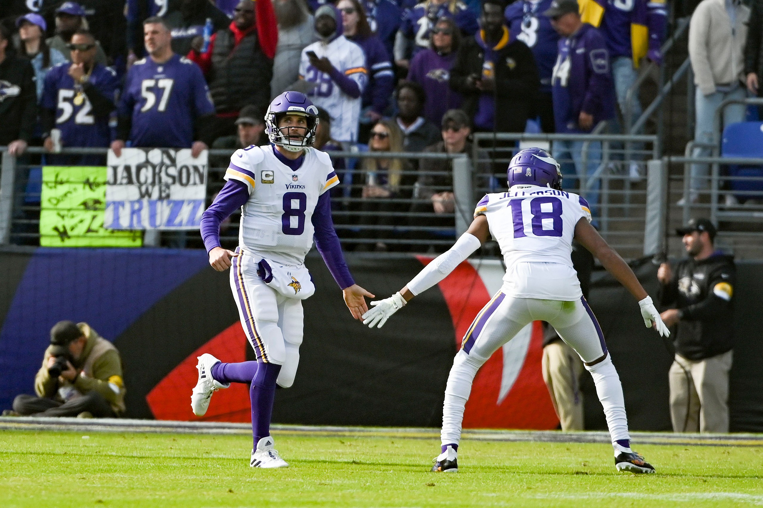 NFL: Minnesota Vikings at Baltimore Ravens