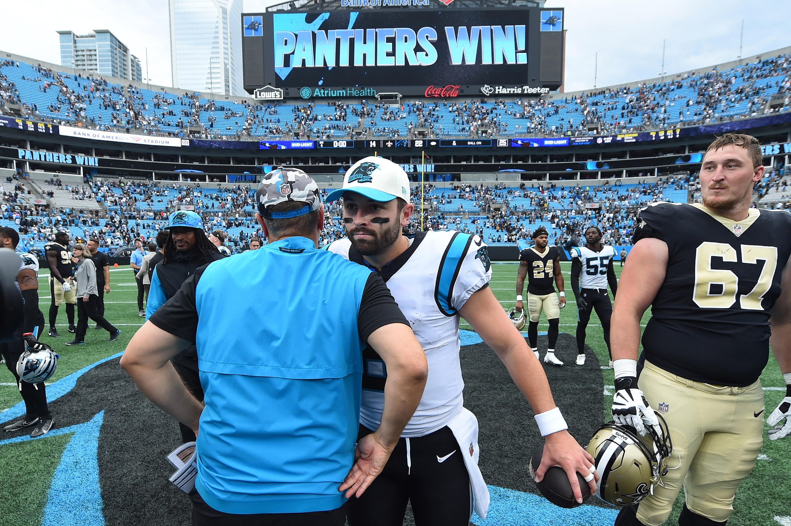NFL: New Orleans Saints at Carolina Panthers