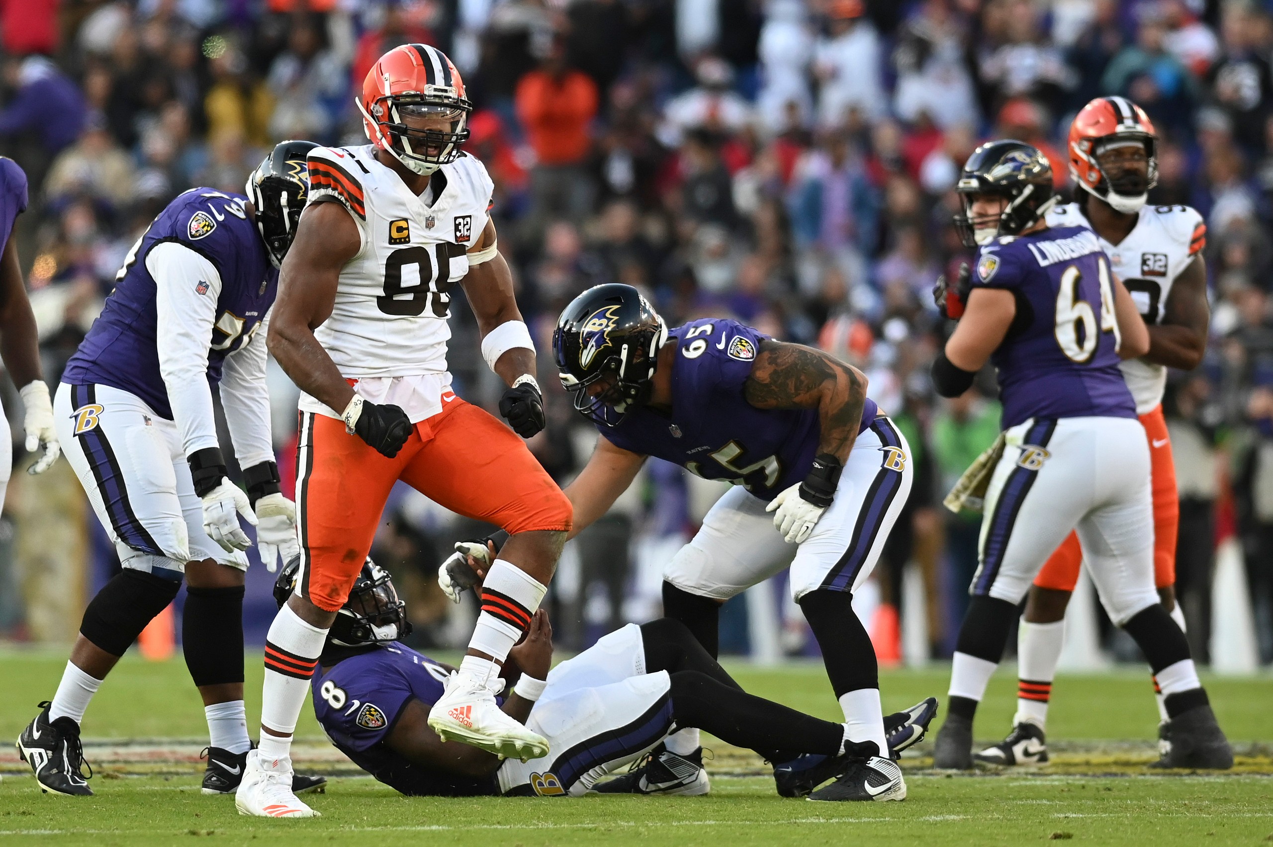 NFL: Cleveland Browns at Baltimore Ravens