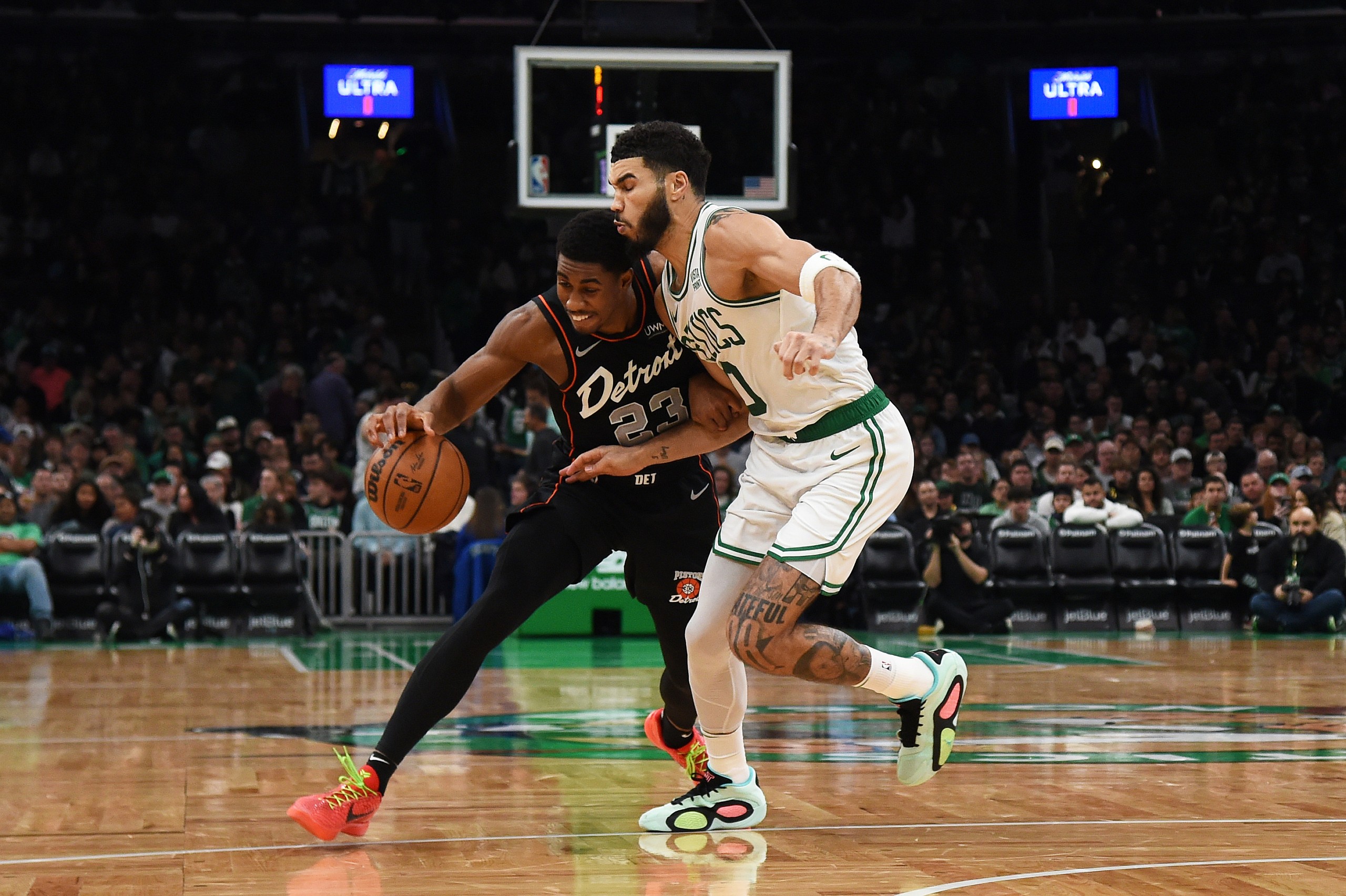 NBA: Detroit Pistons at Boston Celtics