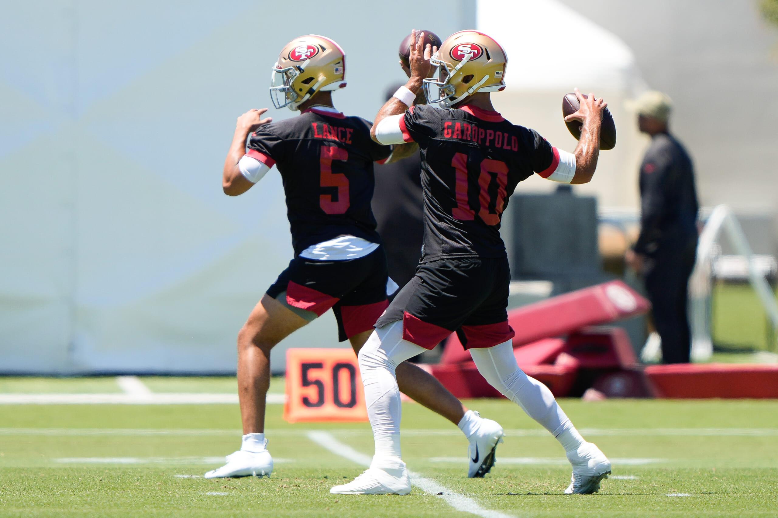 san francisco 49ers quarterback competition