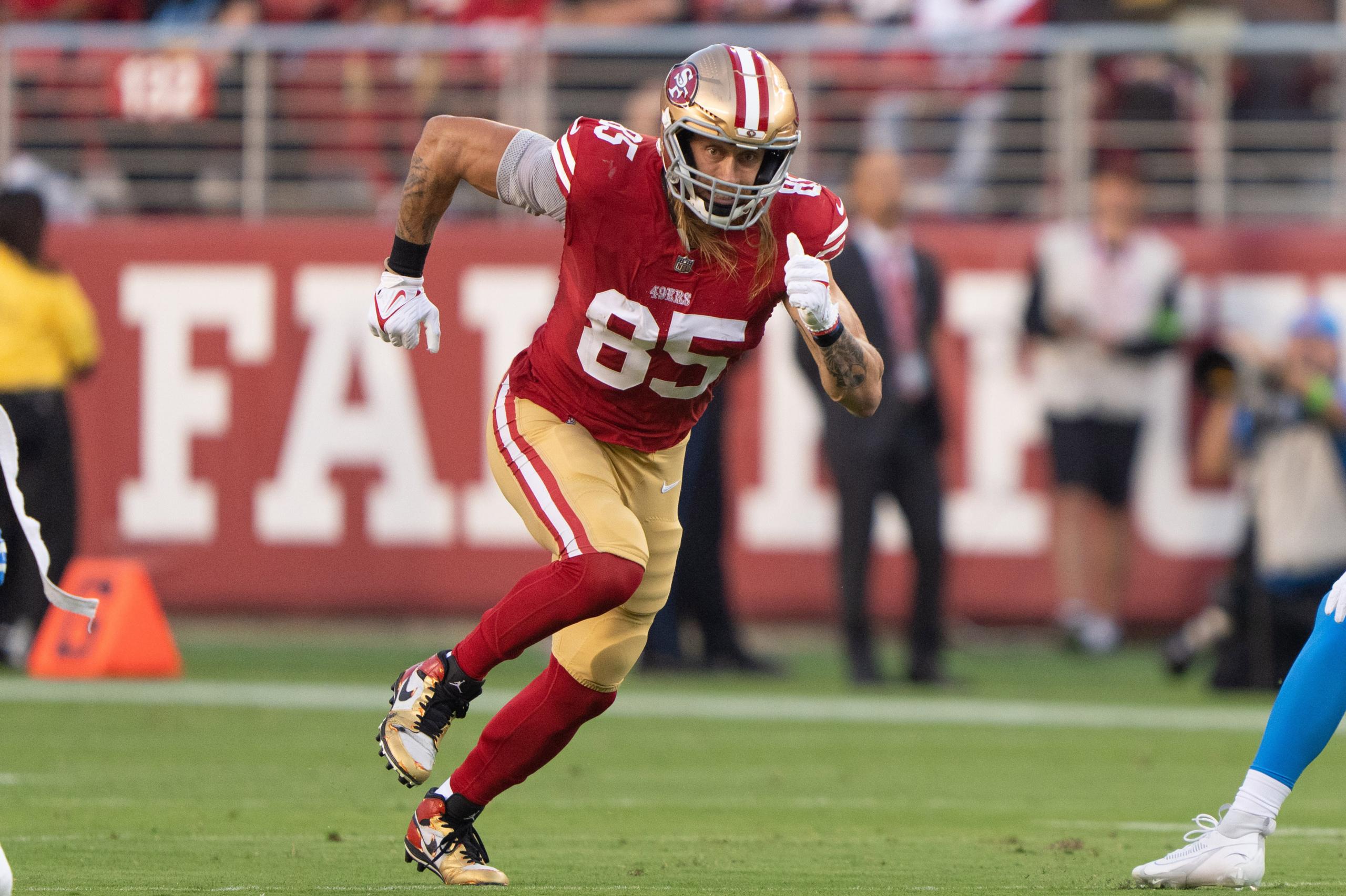 fantasy football week 2 sit: george kittle
