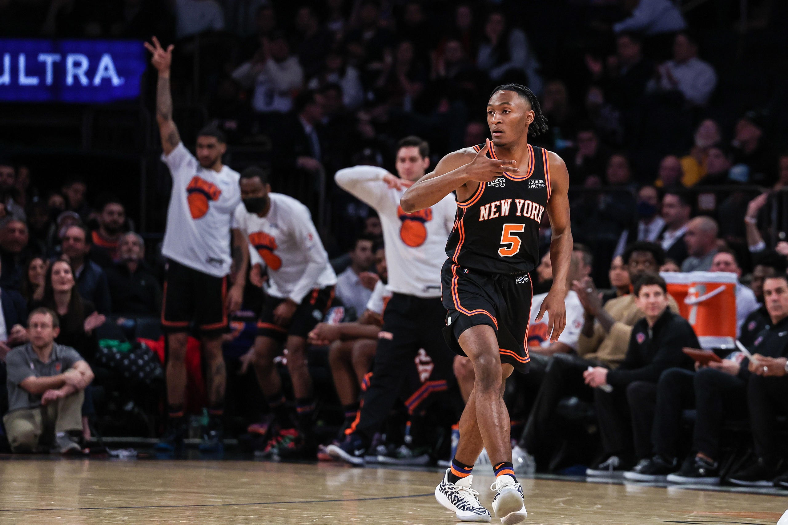 NBA: Atlanta Hawks at New York Knicks