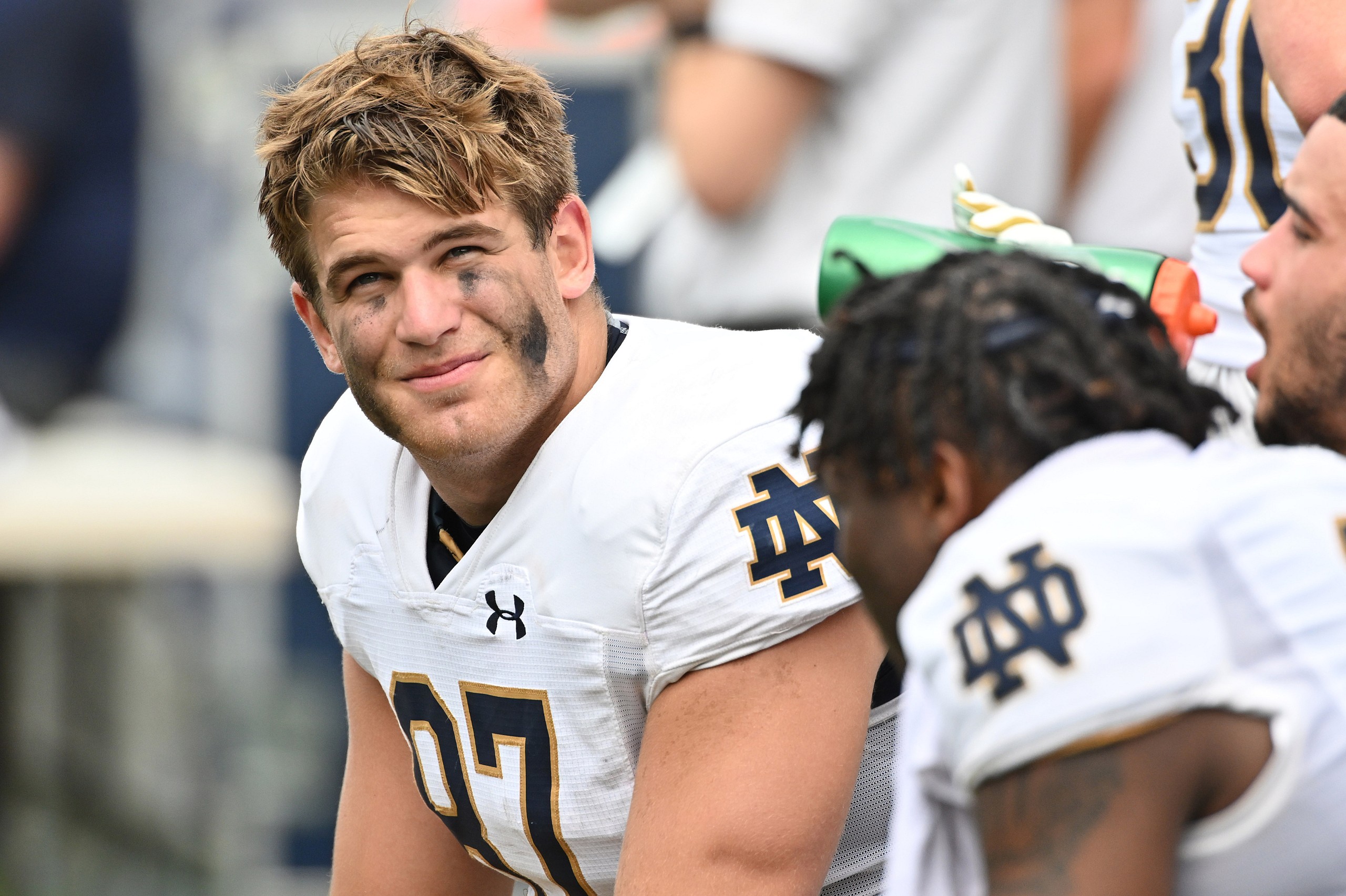 notre dame tight end michael mayer