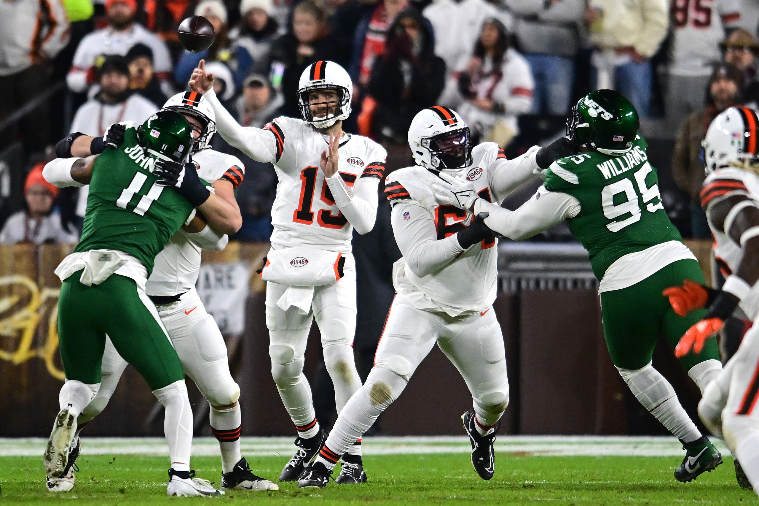 NFL: New York Jets at Cleveland Browns