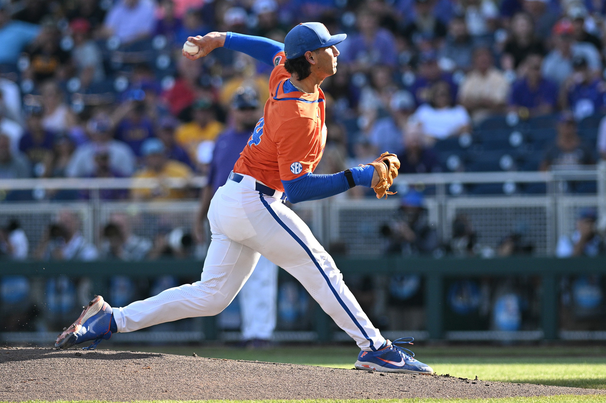 NCAA Baseball: College World Series Final-Florida vs LSU