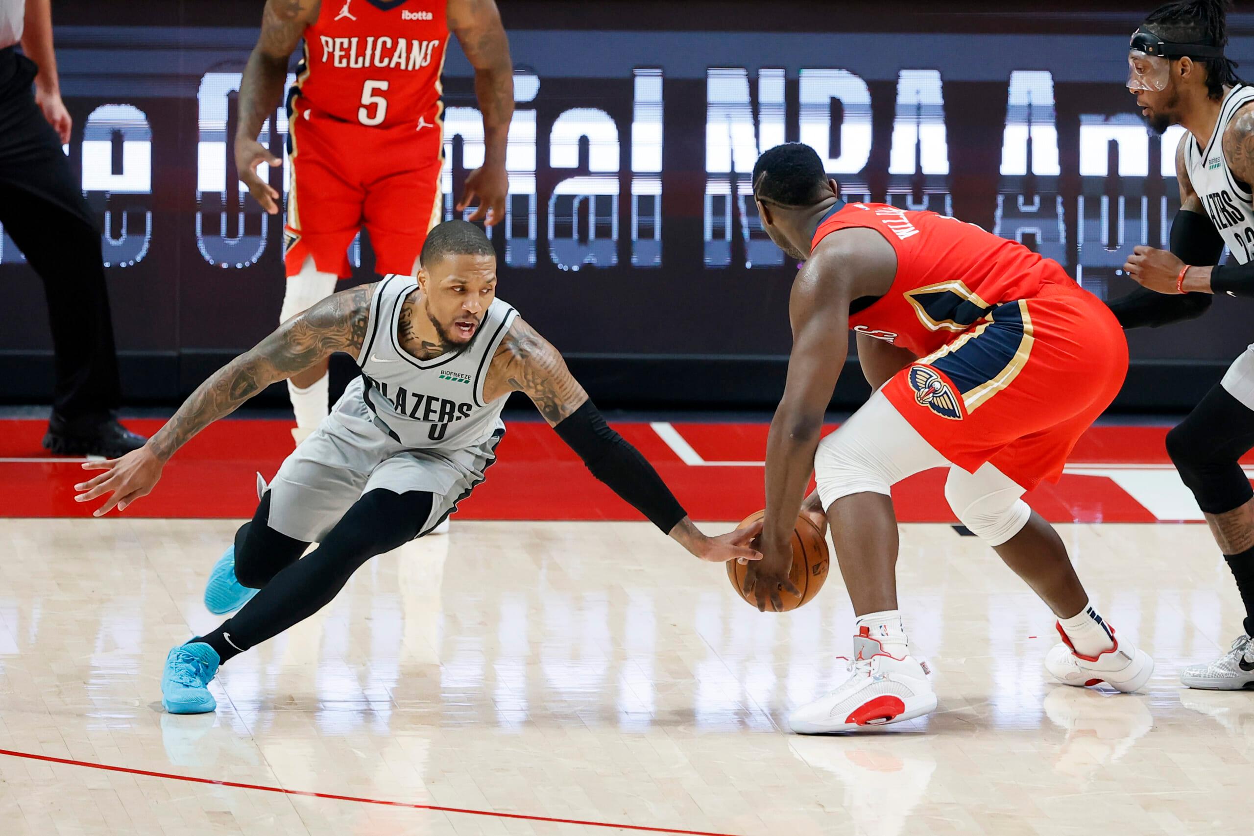 damian lillard trade to the new orleans pelicans