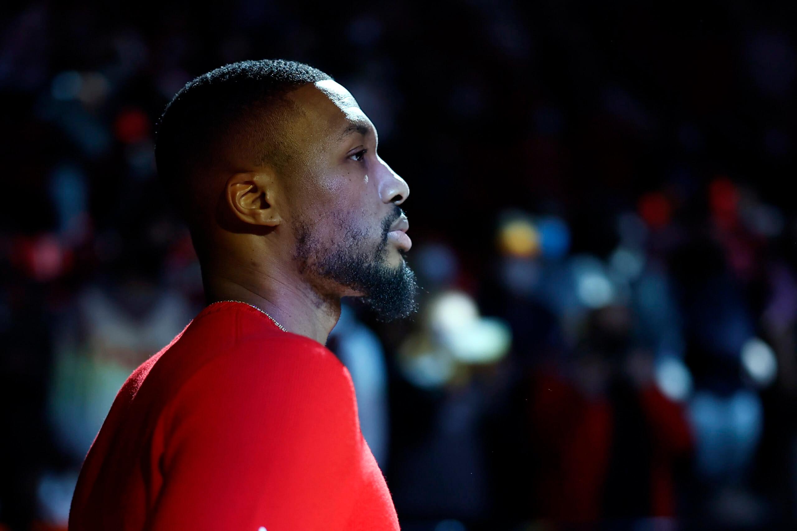 damian lillard contract situation, portland trail blazers