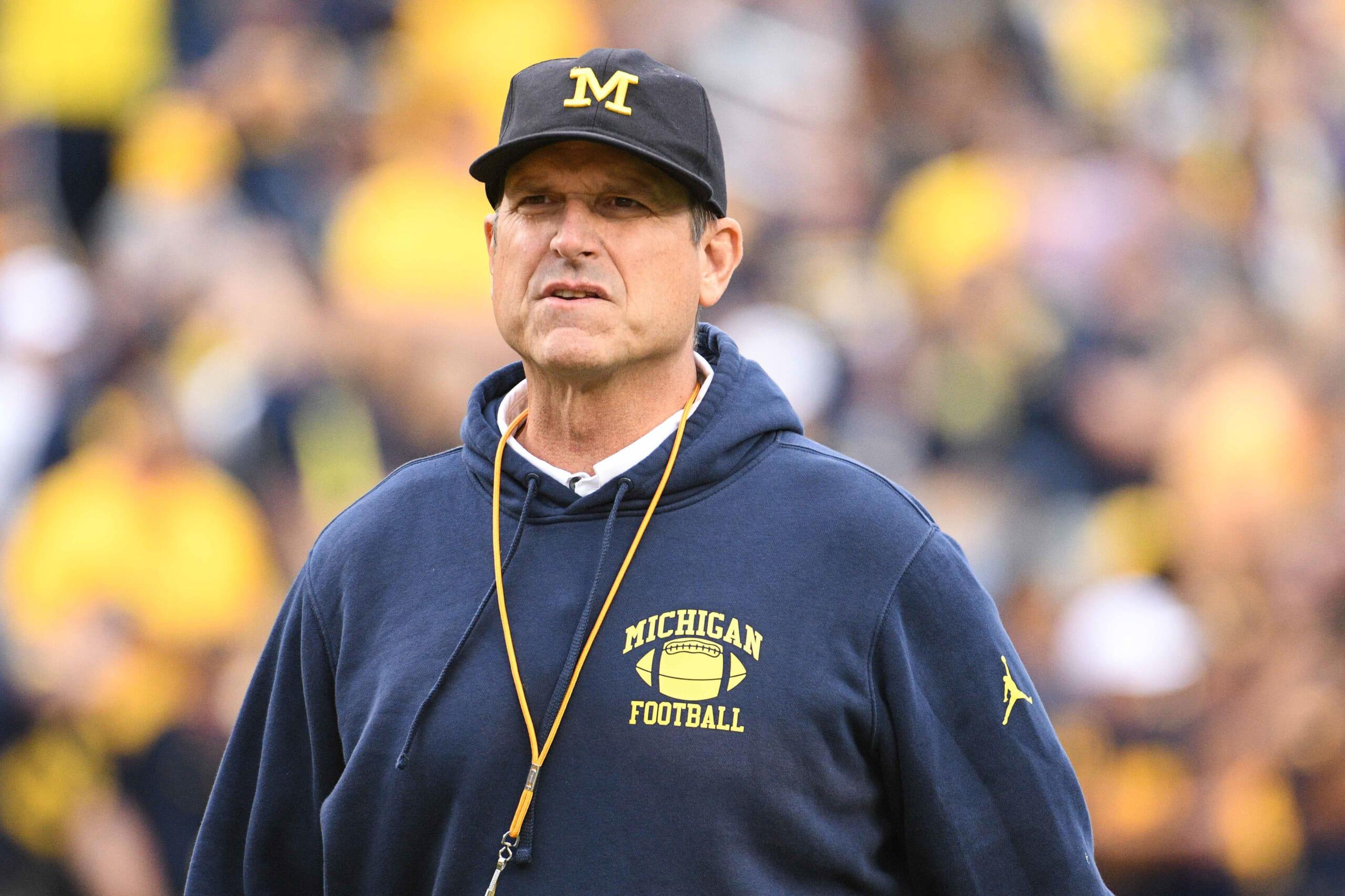 jim harbaugh to the las vegas raiders?