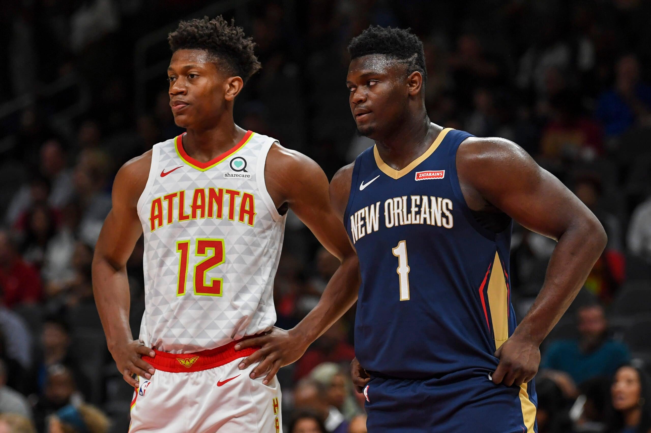 zion williamson trade to the atlanta hawks