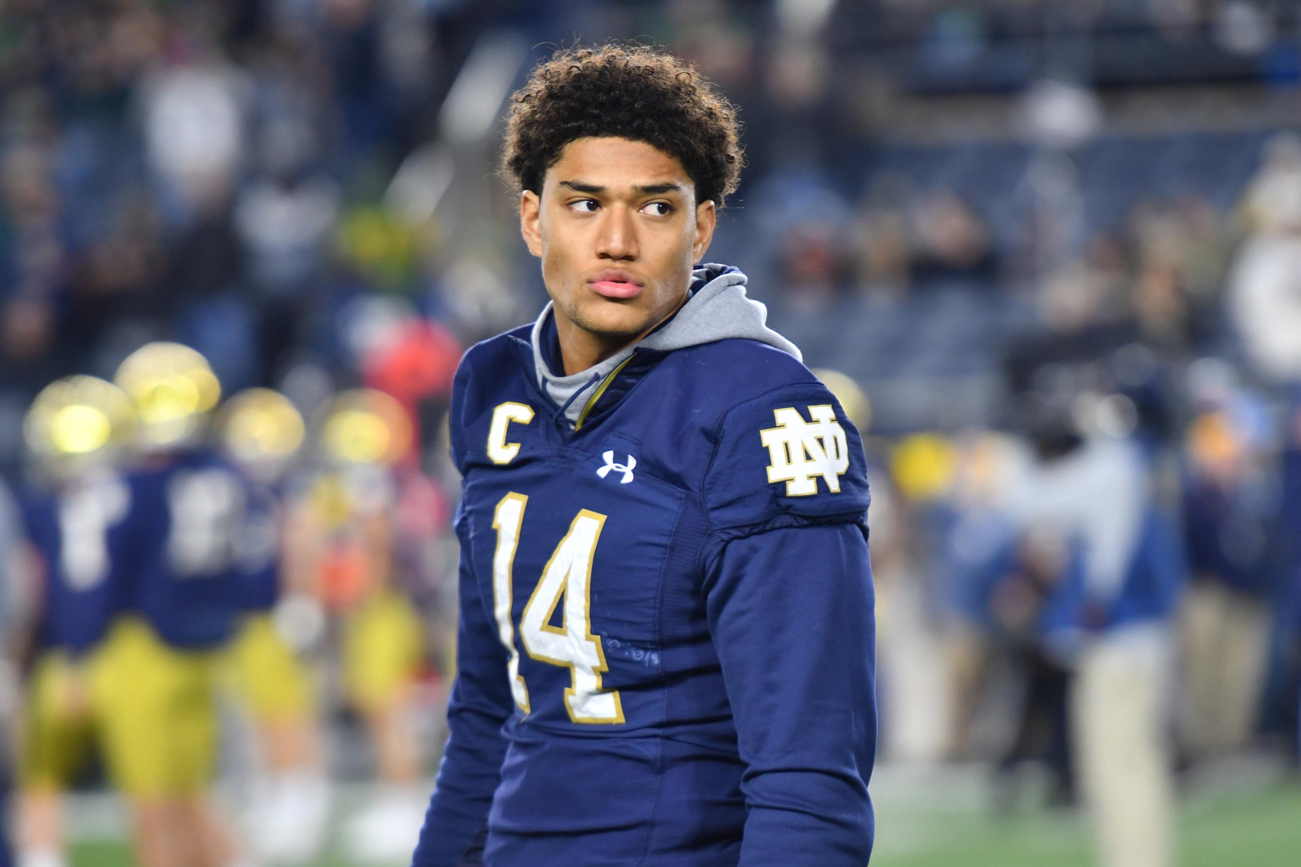 NCAA Football: North Carolina at Notre Dame