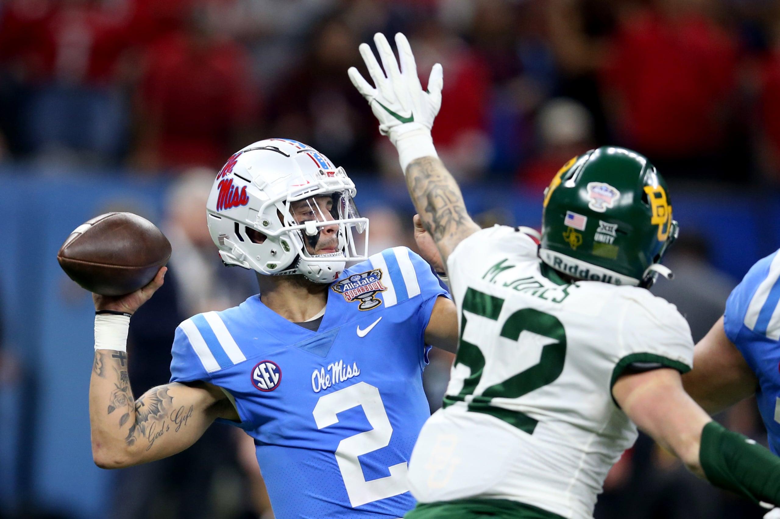 NCAA Football: Sugar Bowl-Mississippi at Baylor